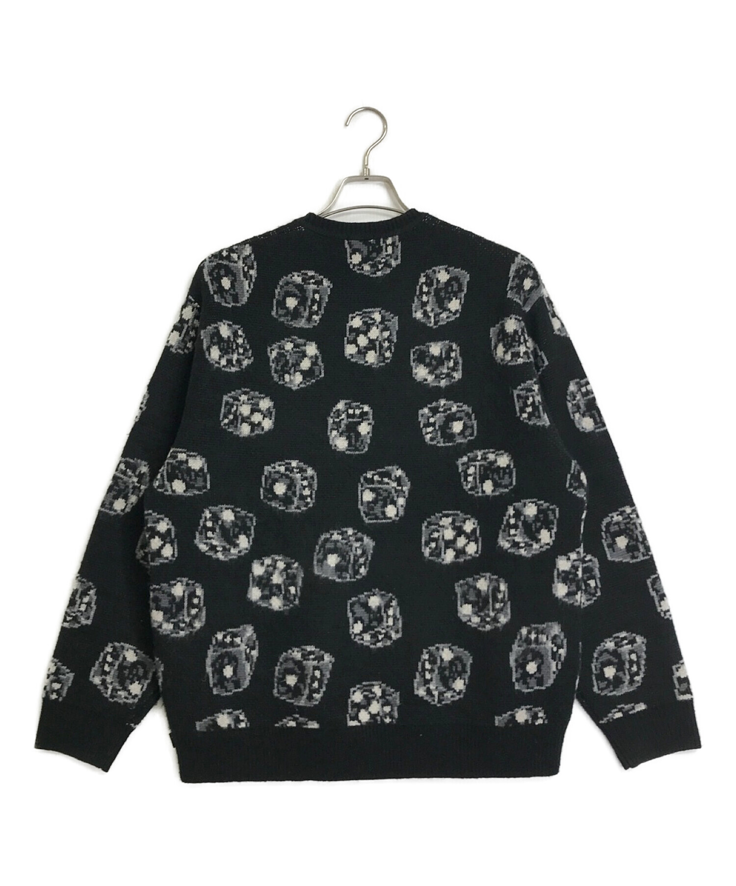 SUPREME Dice Sweater Black Large - www.stedile.com.br