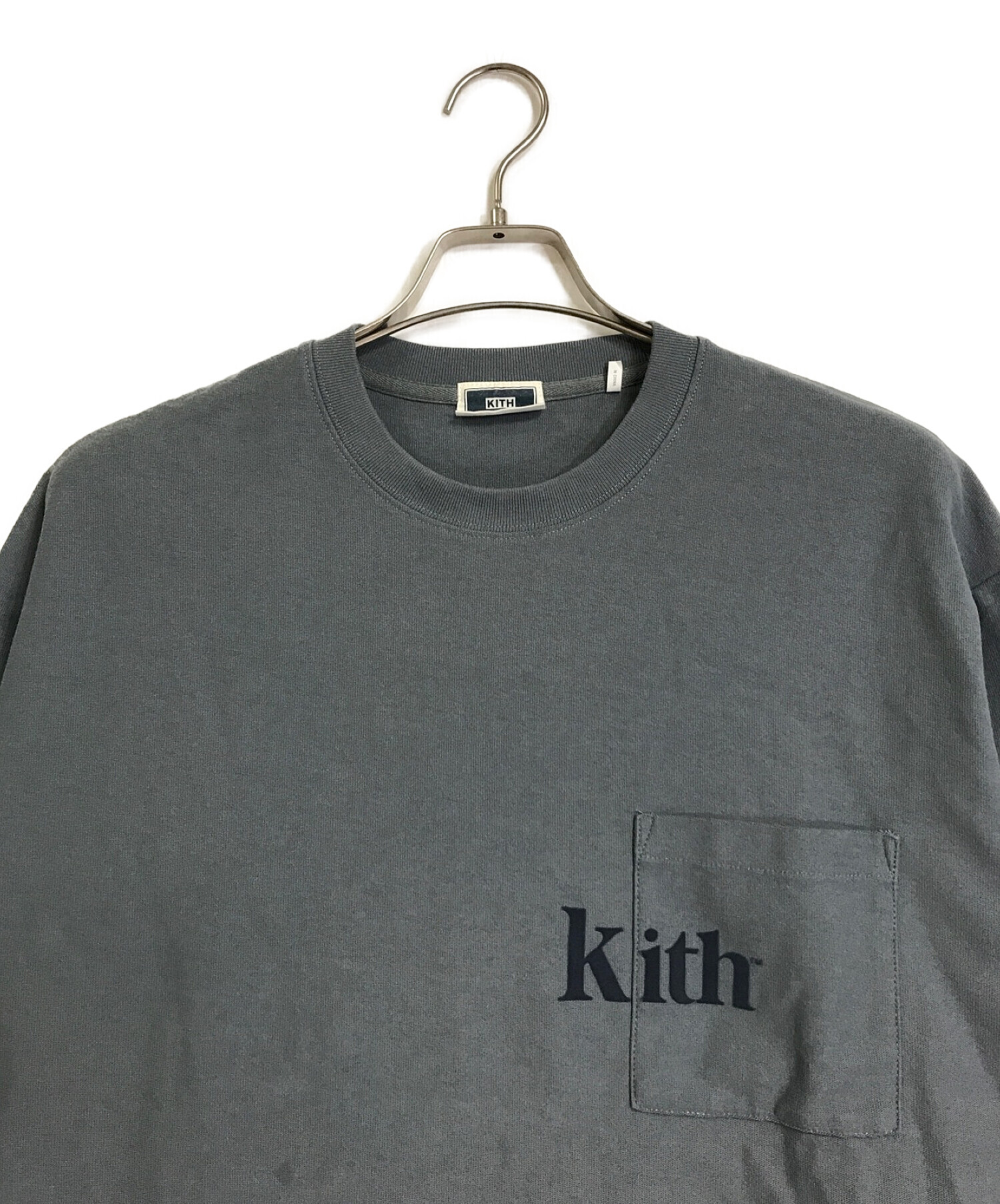 中古・古着通販】KITH (キス) ロングスリーブカットソー グレー サイズ