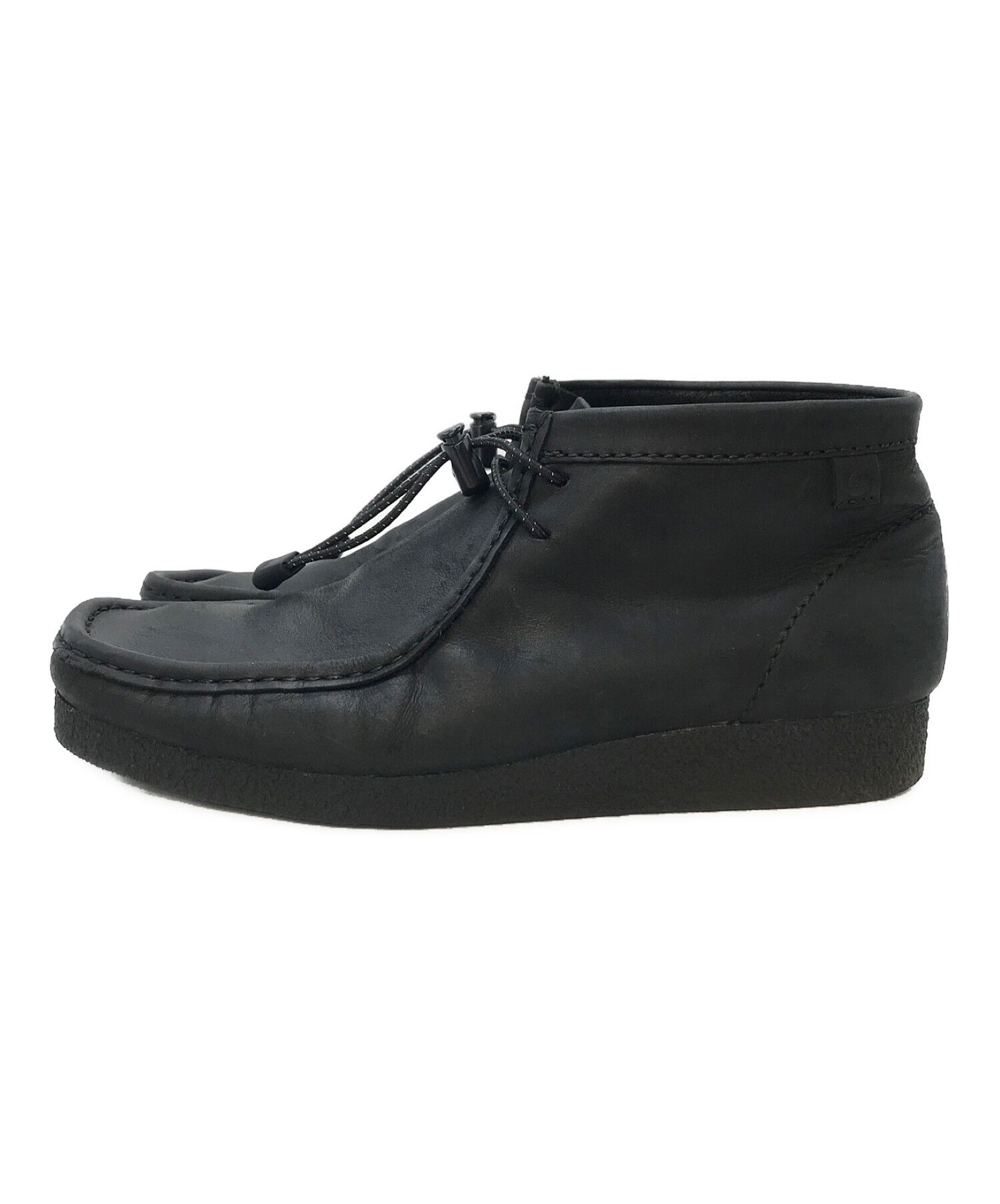 Clarks◇ワラビー シューズ 26.5cm BLK スウェード 11826 店 - ブーツ