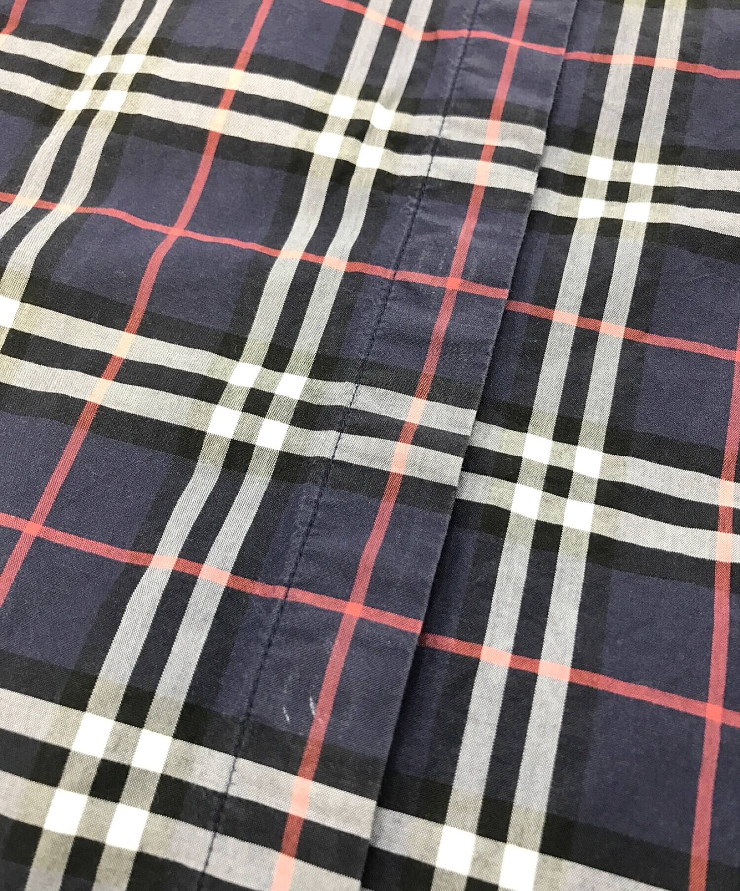 中古・古着通販】BURBERRY LONDON (バーバリー ロンドン) 長袖チェックシャツTHTHAGAR ノヴァチェック129SAM ネイビー  サイズ:M｜ブランド・古着通販 トレファク公式【TREFAC FASHION】スマホサイト