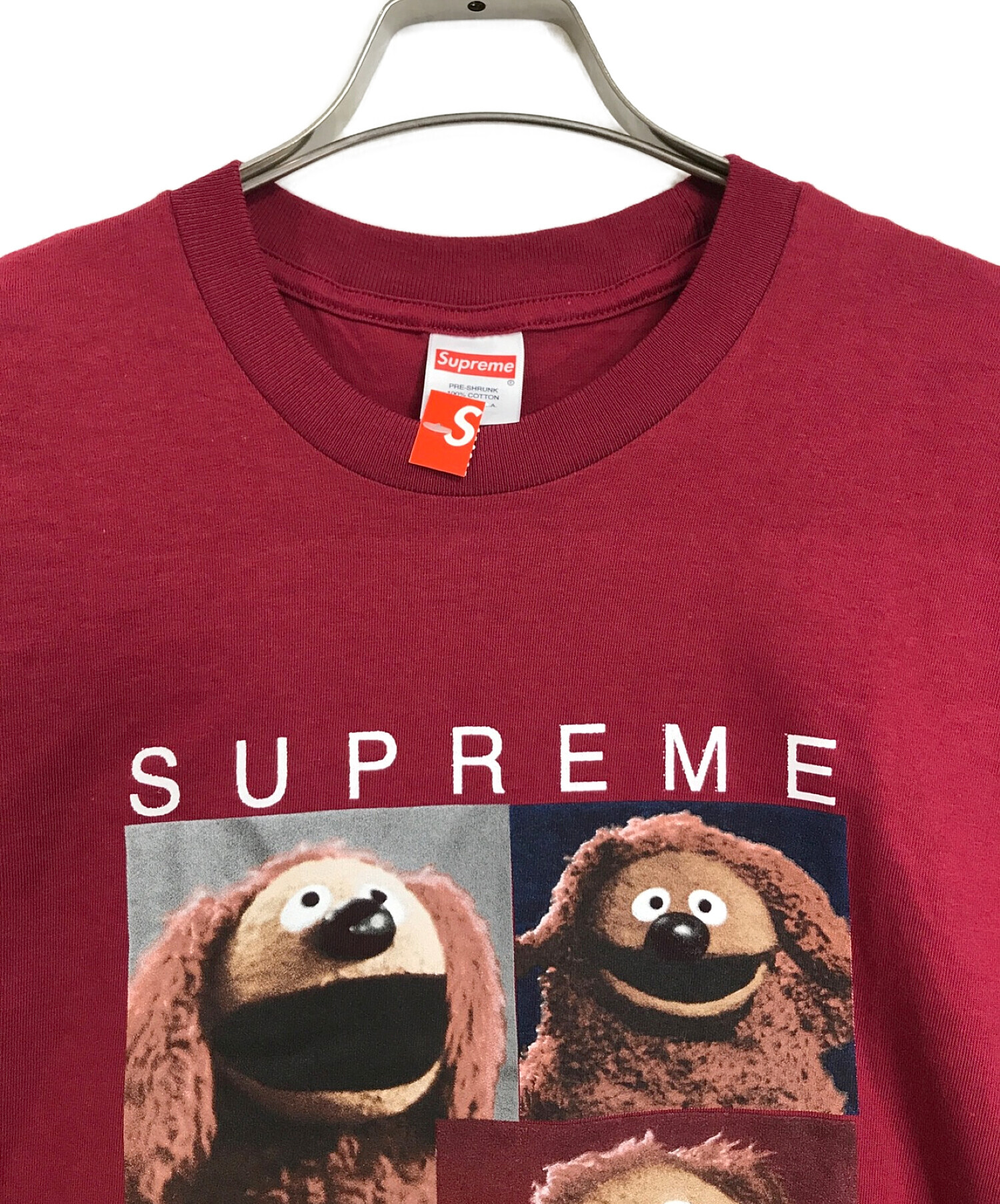 Supreme (シュプリーム) 24SS Rowlf Tee ロルフ　Tシャツ　S/S レッド サイズ:M