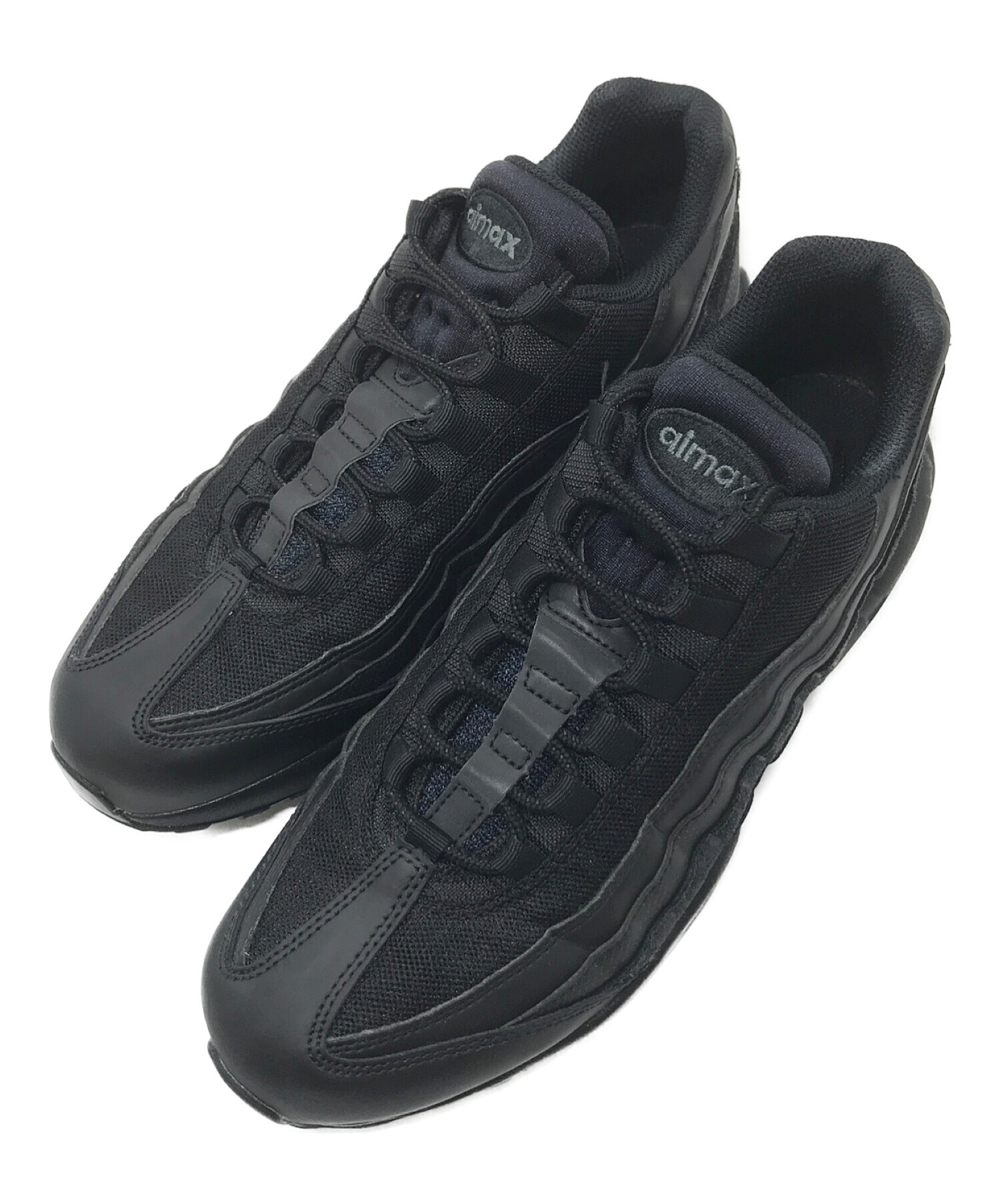 NIKE (ナイキ) AIR MAX 95 ESSENTIAL C13705-001 エアマックス　ブラック　ナイキ ブラック サイズ:28cm