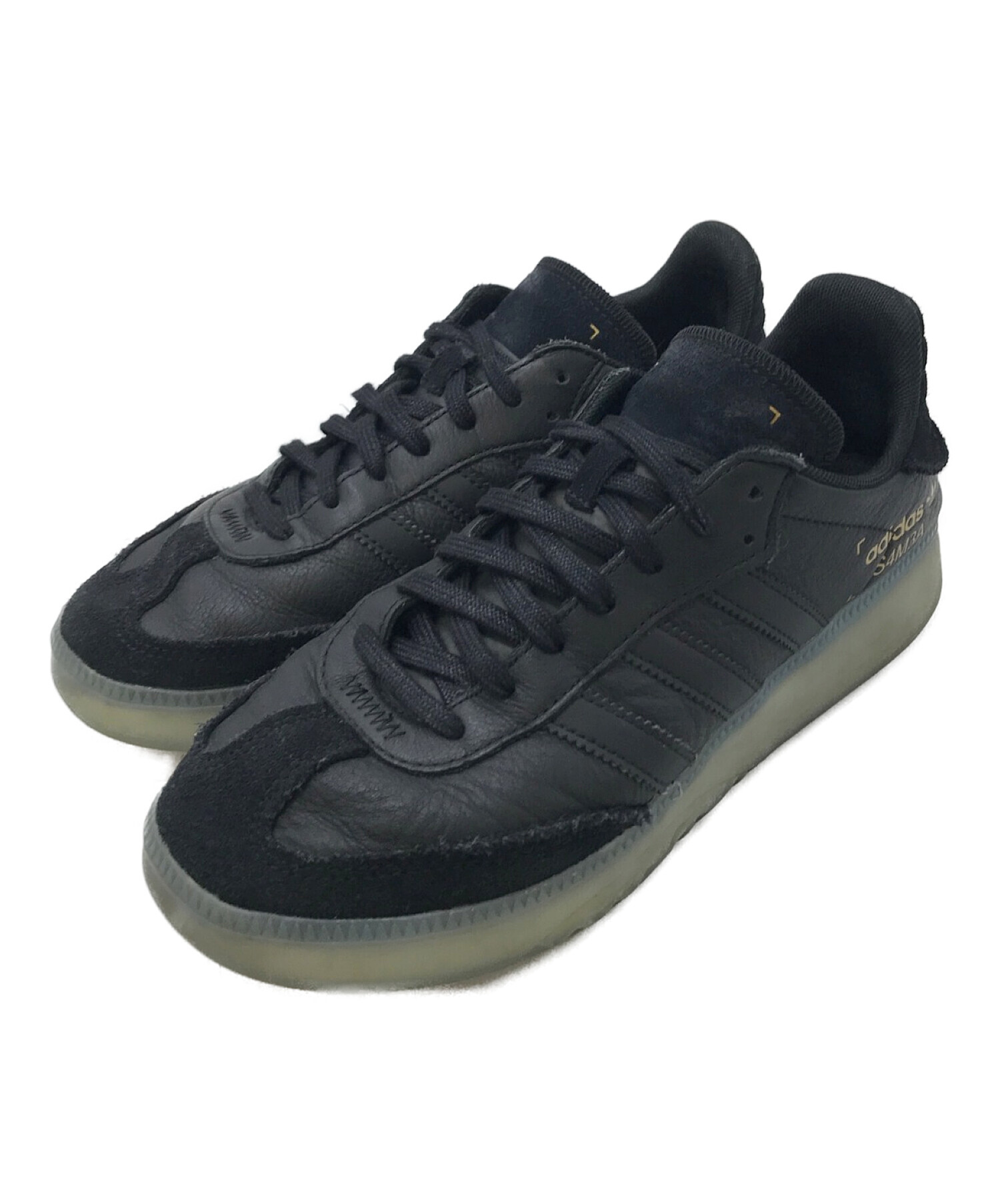 adidas (アディダス) adidas 　　SAMBA サンバ RM スニーカー　　BD7476 ブラック サイズ:25.5