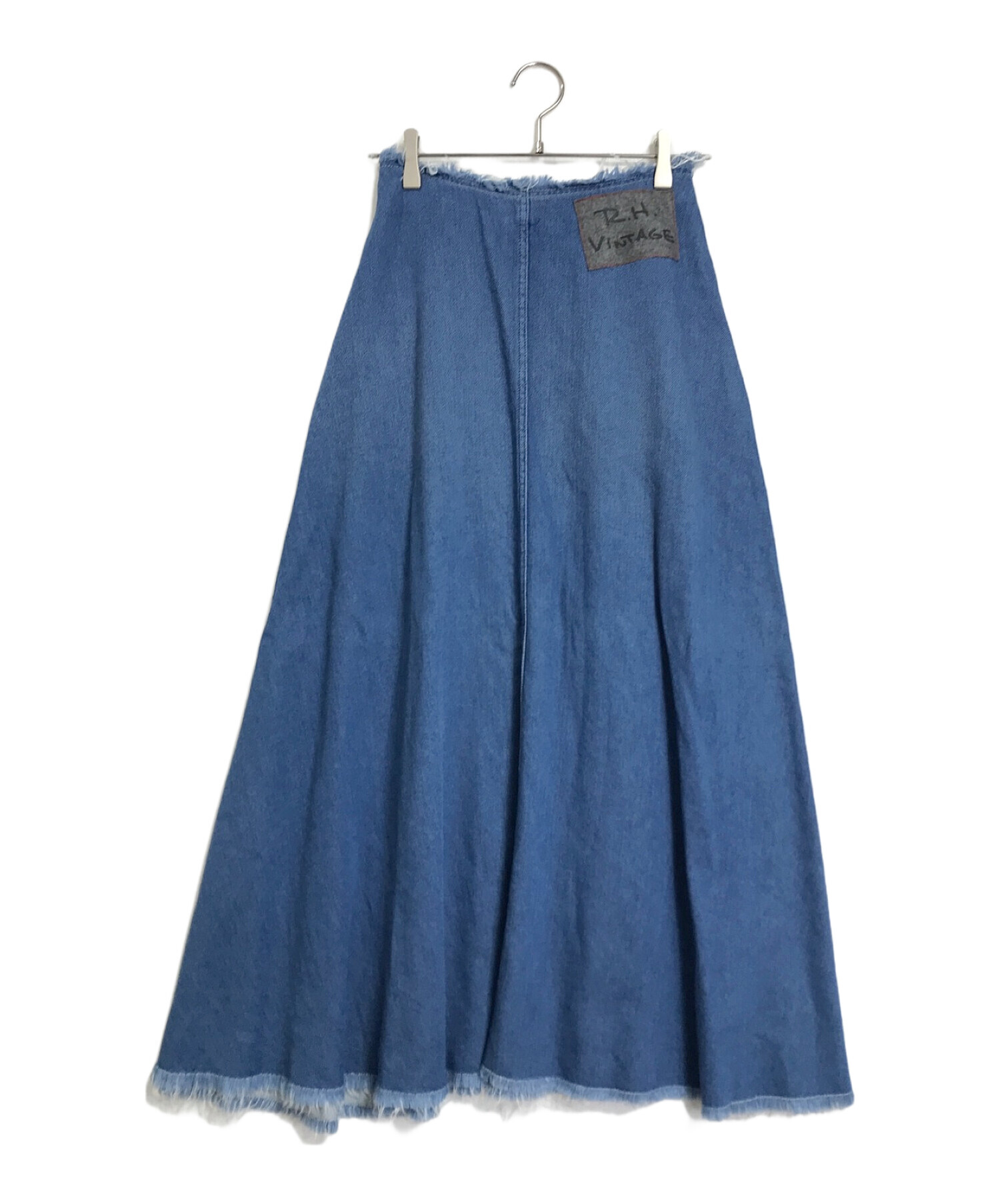 R.H.Vintage (ロンハーマン・ヴィンテージ) R.H.Vintage　　High Waist Denimスカート　　3410500054  インディゴ サイズ:s