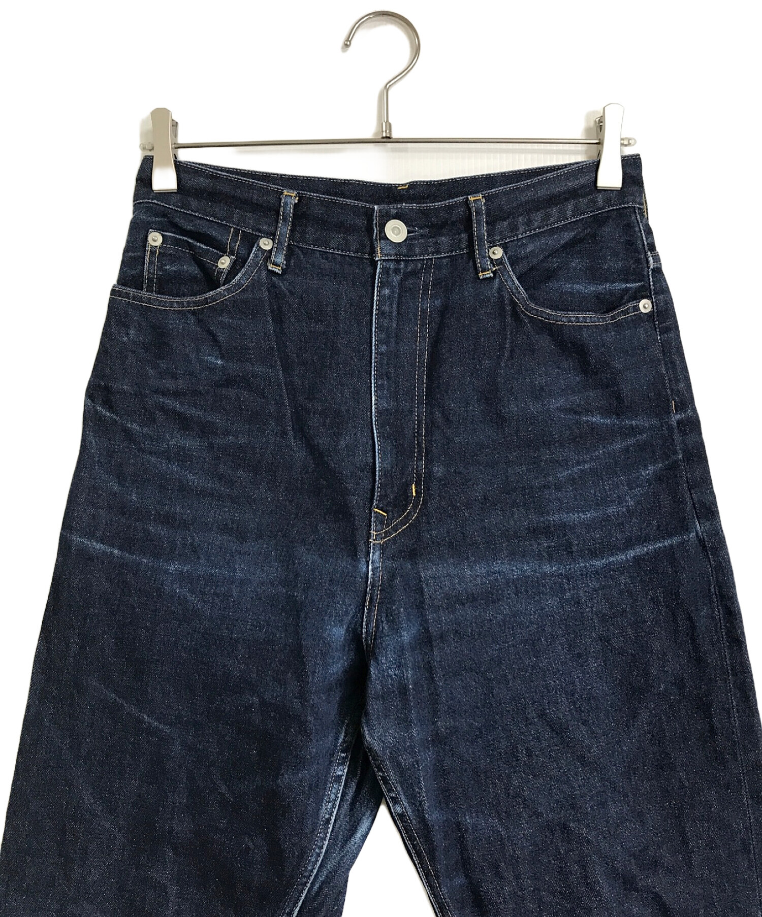 中古・古着通販】YLEVE (イレーヴ) YLEVE 13.5oz Denimデニムパンツ / テーパードデニム 168-8140017 インディゴ  サイズ:2｜ブランド・古着通販 トレファク公式【TREFAC FASHION】スマホサイト