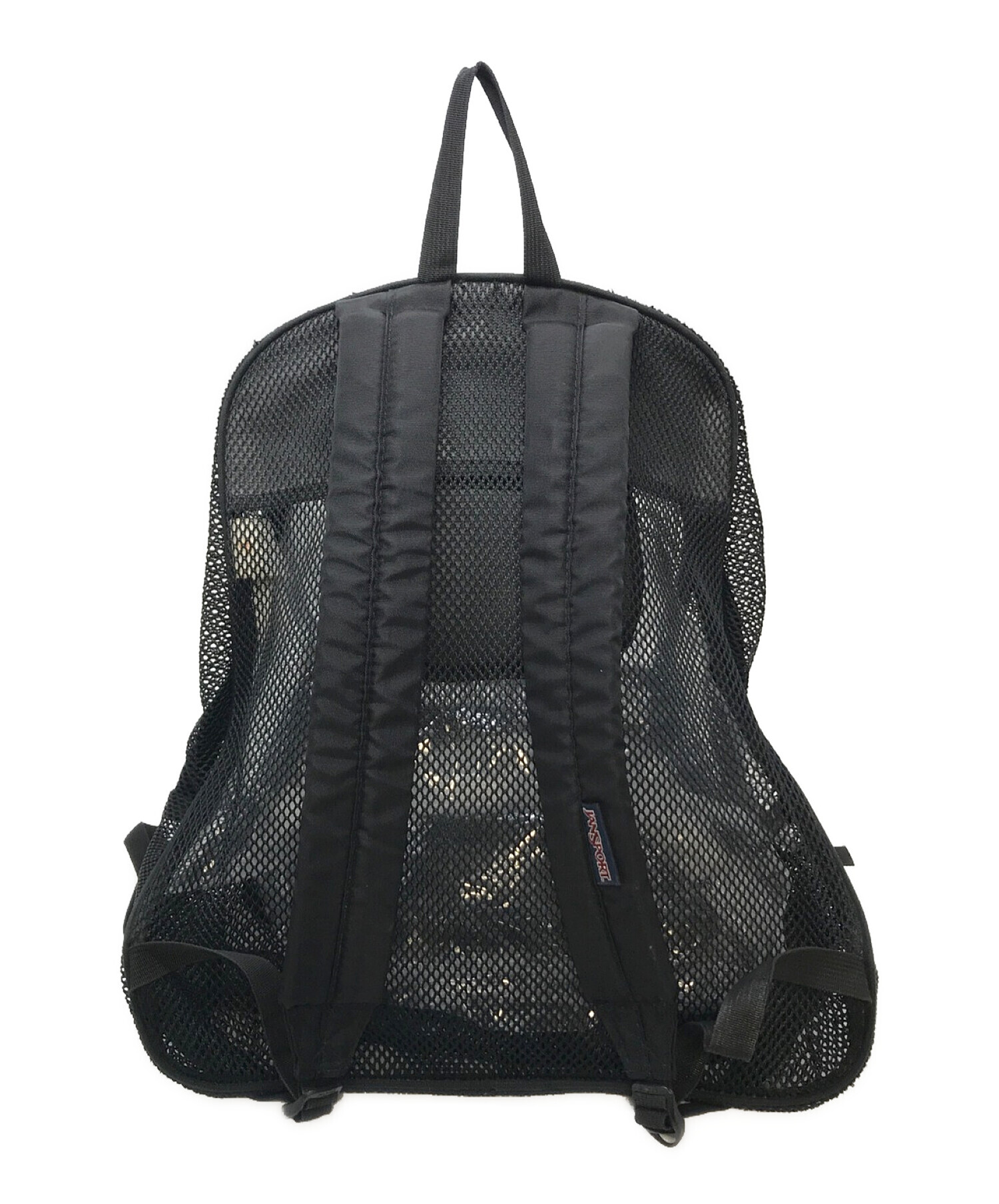 中古・古着通販】JANSPORT (ジャンスポーツ) JANSPORT メッシュバックパック ブラック サイズ:実寸参照｜ブランド・古着通販 トレファク 公式【TREFAC FASHION】スマホサイト