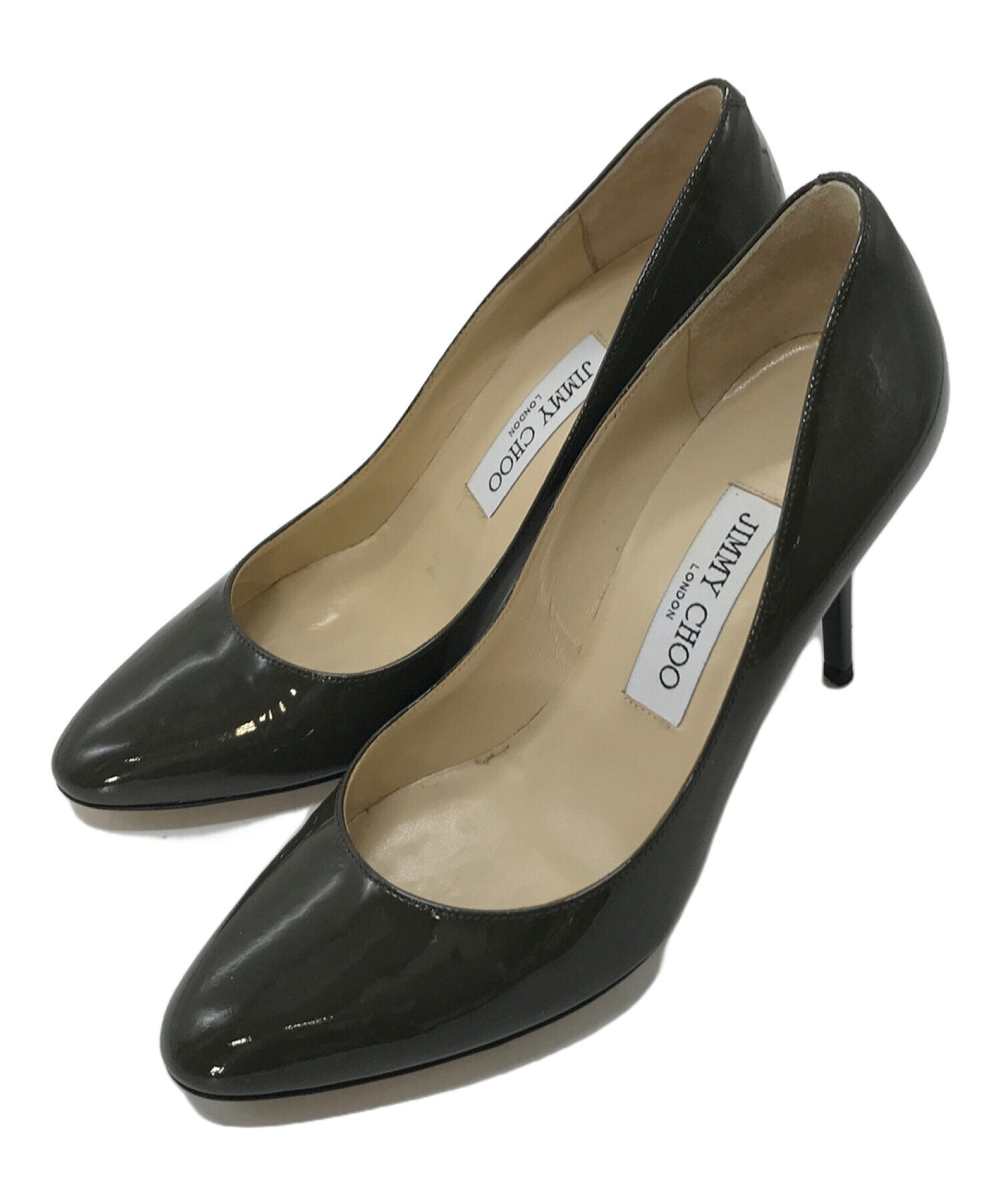 中古・古着通販】JIMMY CHOO (ジミーチュウ) JIMMY CHOO エナメル ...