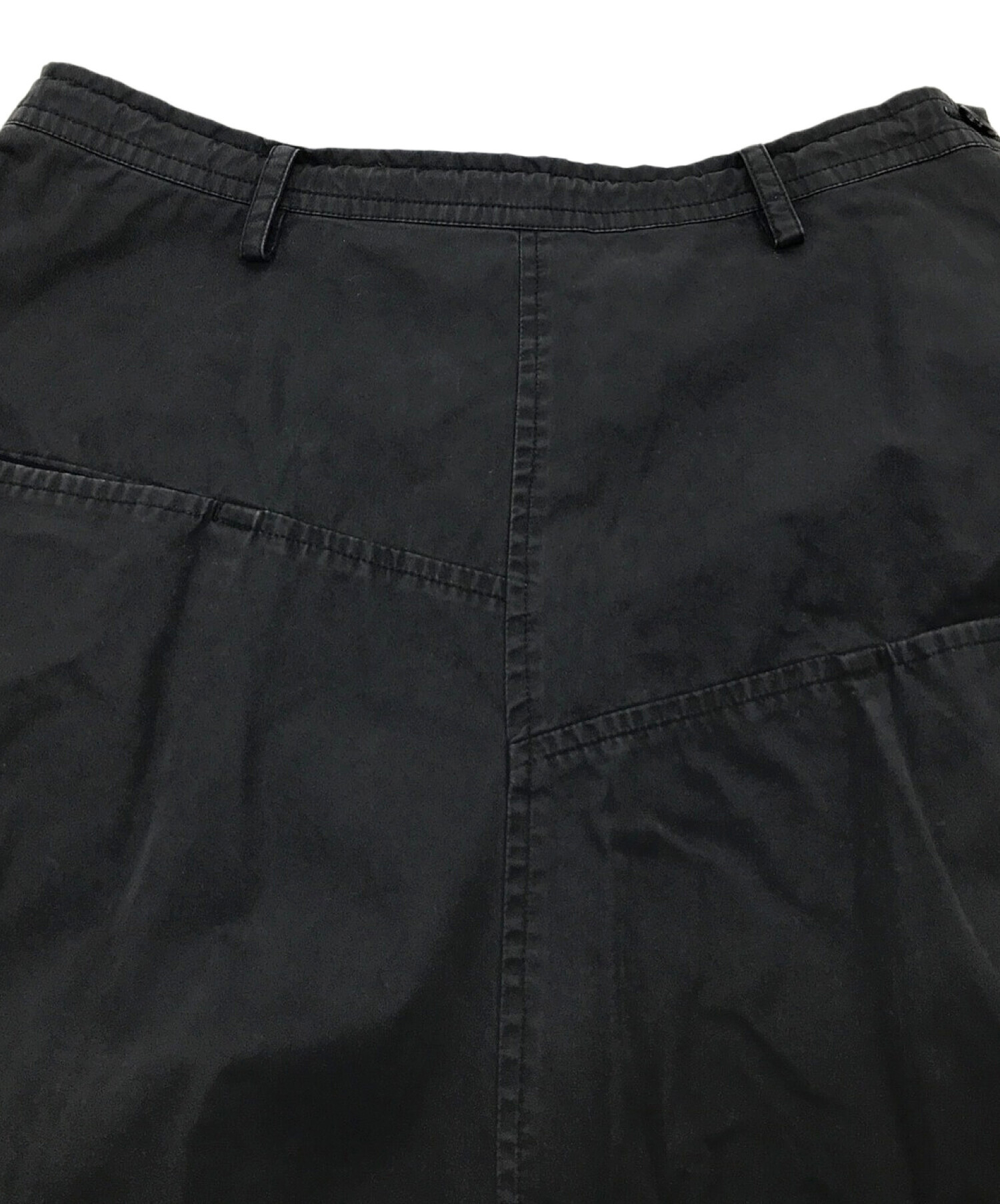 Y's (ワイズ) フレアスカート　ロングスカート ブラック サイズ:1