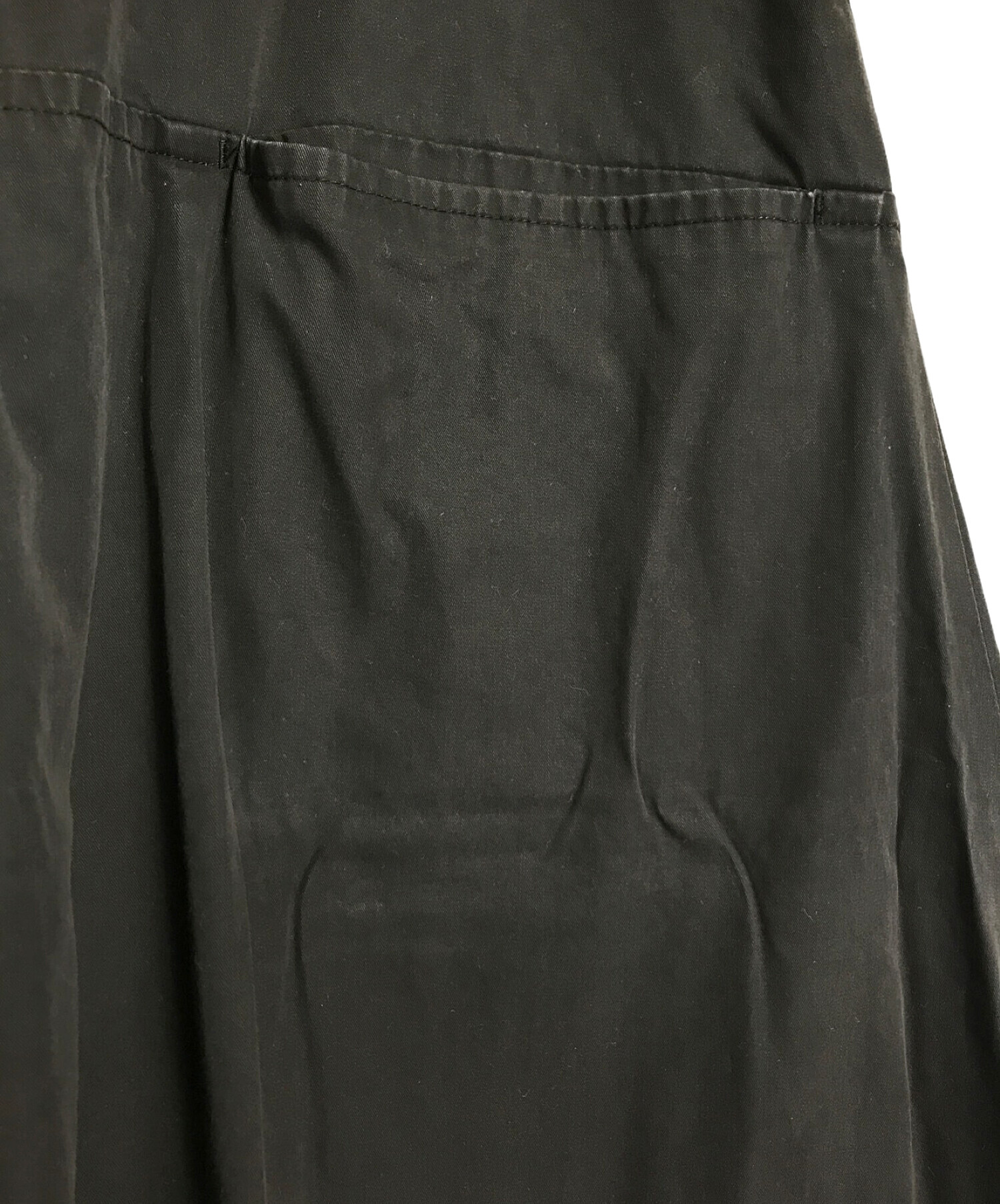 Y's (ワイズ) フレアスカート　ロングスカート ブラック サイズ:1