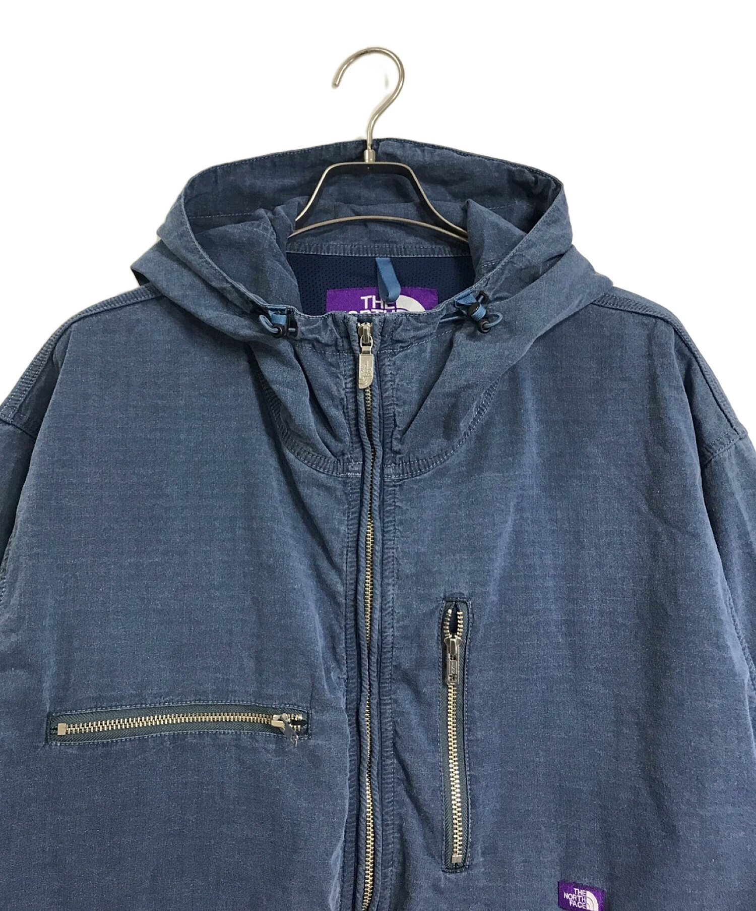 THE NORTHFACE PURPLELABEL THE NORTHFACE PURPLELABEL　　Indigo Mountain Field  Parka NP2054N ブルー/インディゴブリーチ サイズ:M