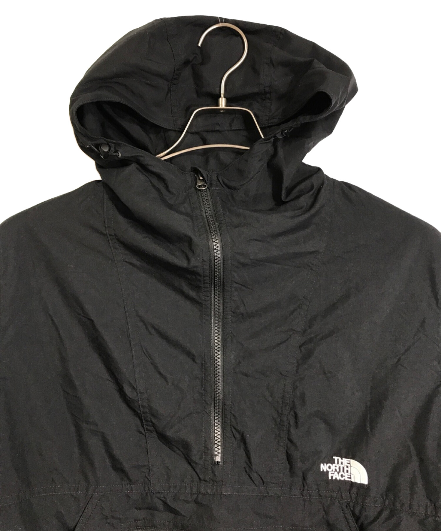 THE NORTH FACE (ザ ノース フェイス) アノラックパーカー/コンパクトアノラック/アノラックジャケット ブラック サイズ:M