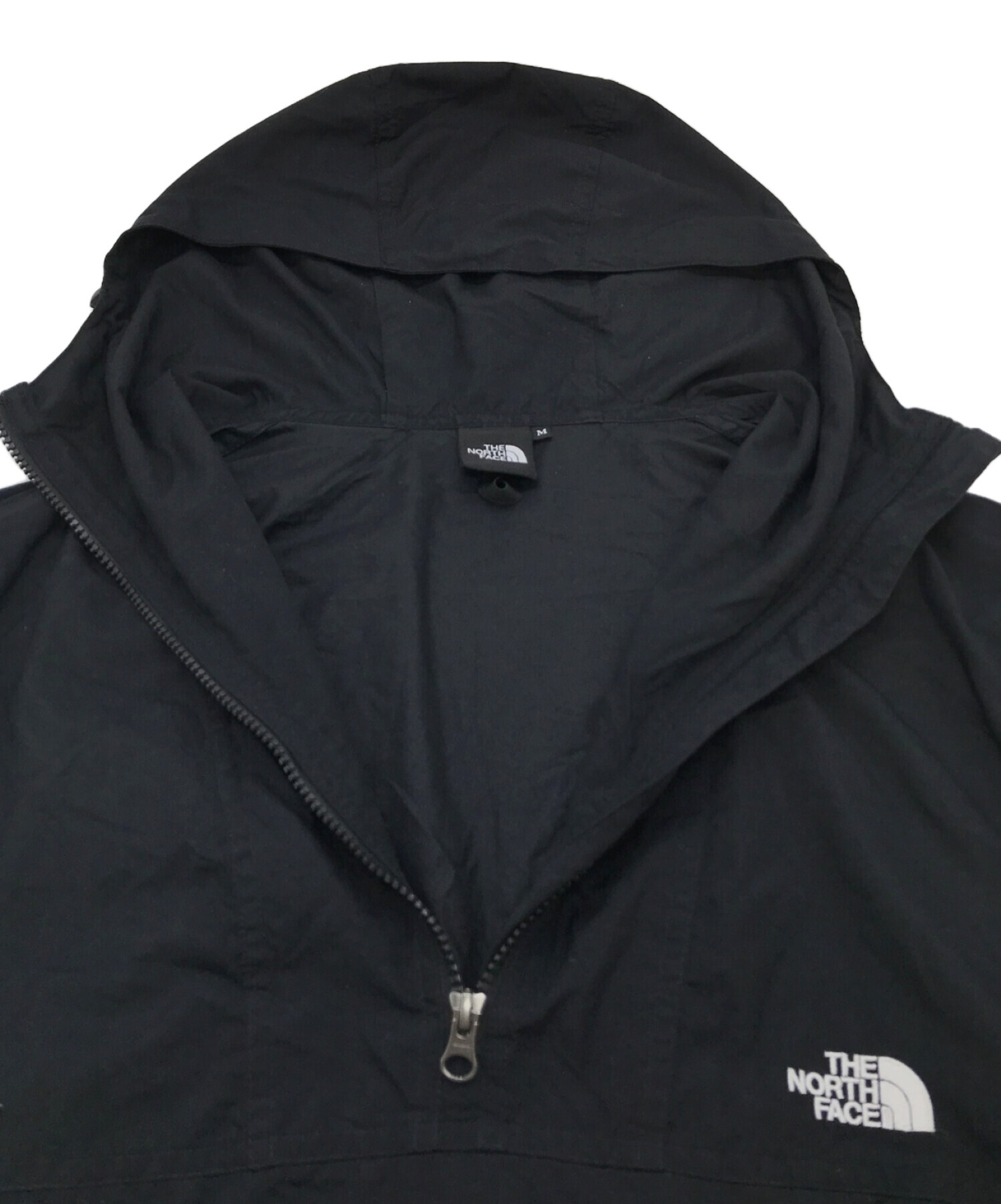 THE NORTH FACE (ザ ノース フェイス) アノラックパーカー/コンパクトアノラック/アノラックジャケット ブラック サイズ:M