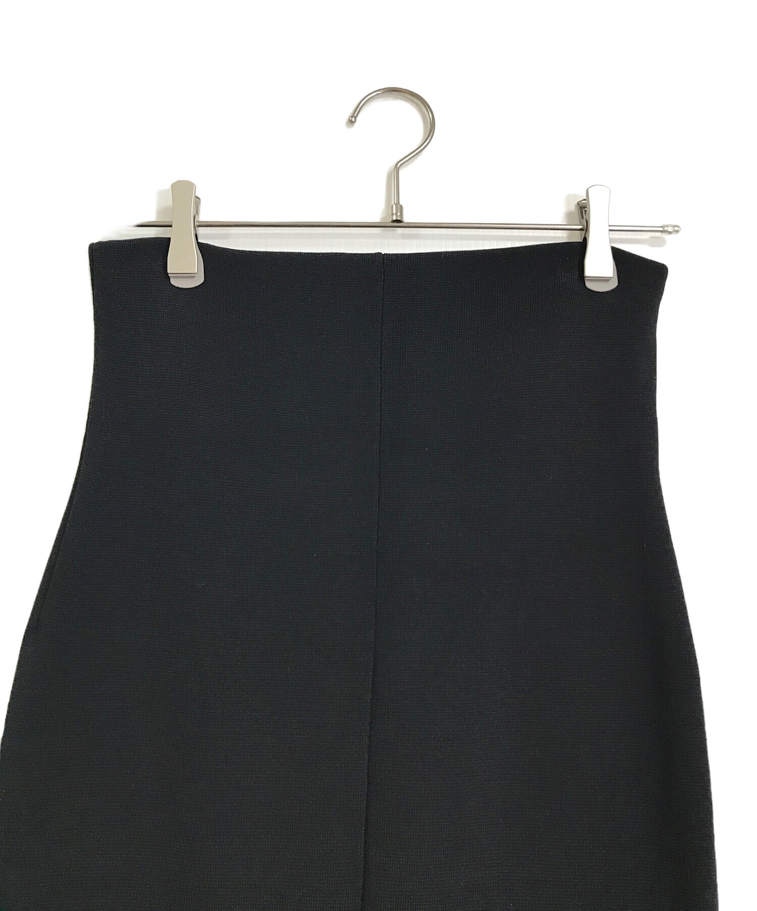 CHAOS (カオス) シルクコンミラノリブタイトスカート　ロングスカート ブラック サイズ:FREE