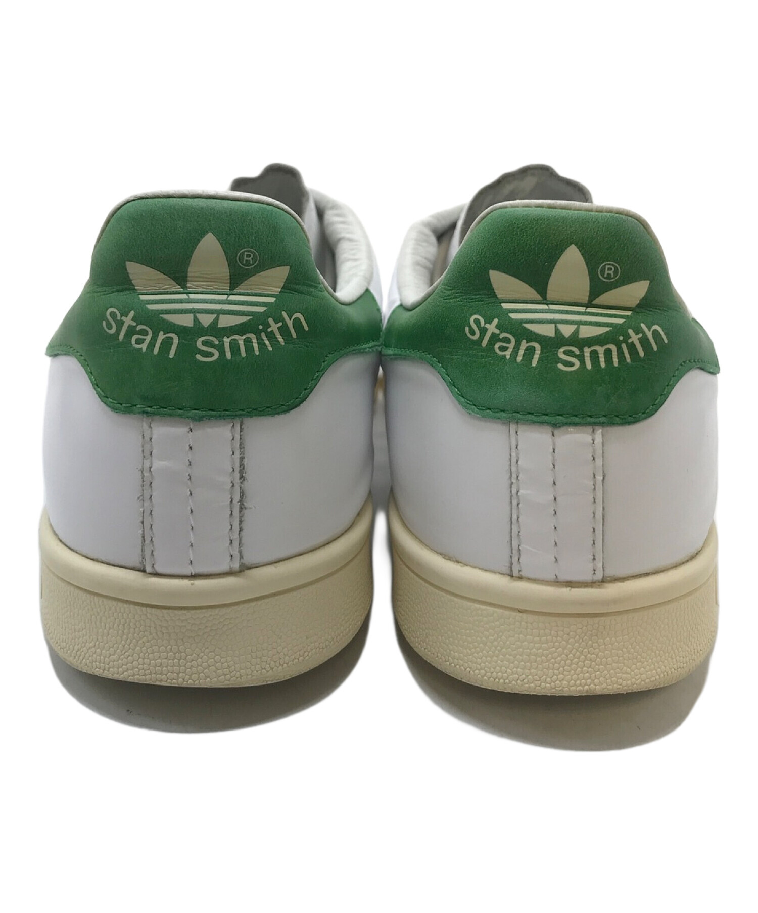 adidas (アディダス) レザースニーカー　STAN SMITH スタンスミス　B24364 ホワイト×グリーン サイズ:28.5cm