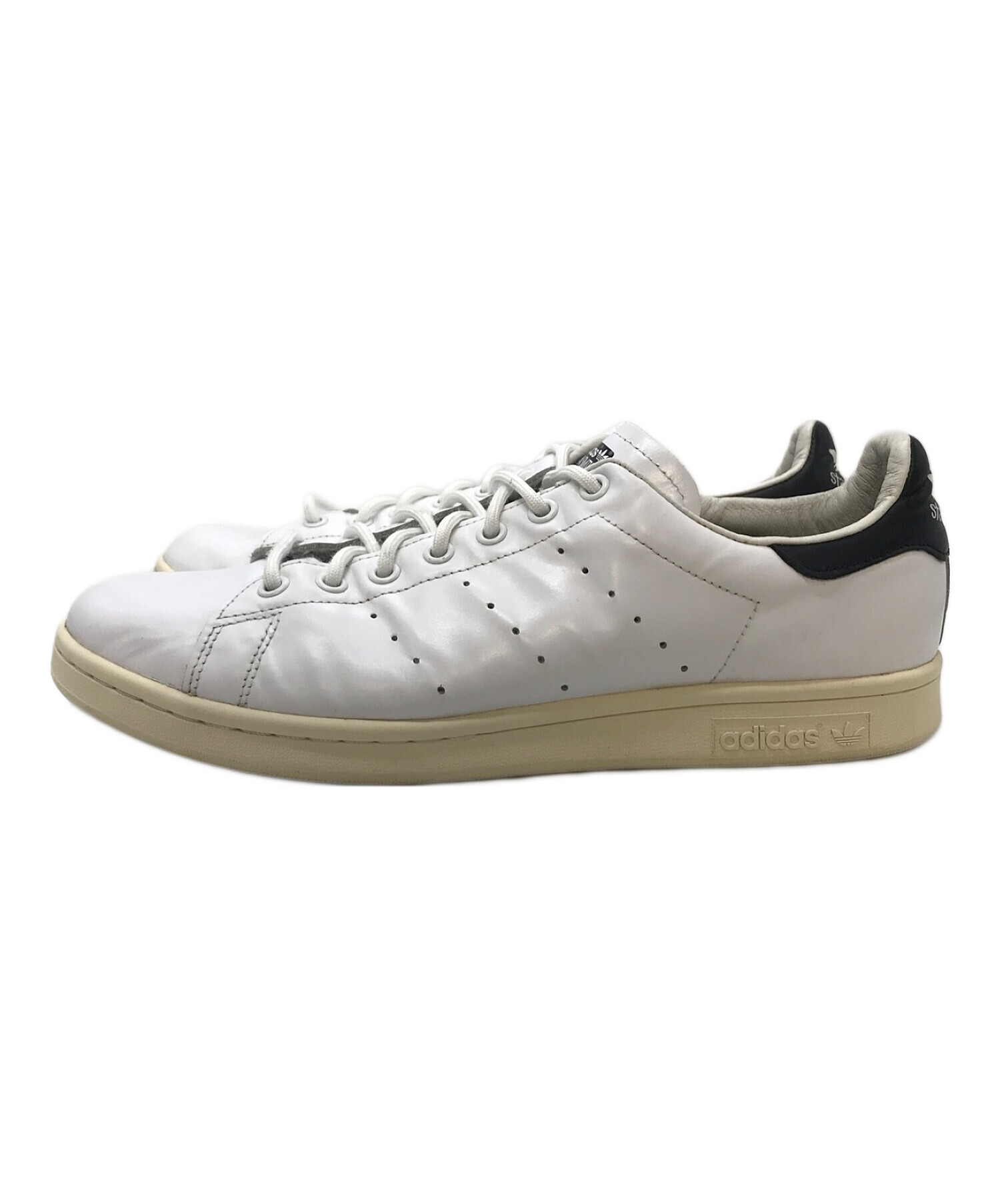 中古・古着通販】adidas (アディダス) レザースニーカー STAN SMITH スタンスミス S77476 ホワイト×ブラック サイズ: 28.5cm｜ブランド・古着通販 トレファク公式【TREFAC FASHION】スマホサイト