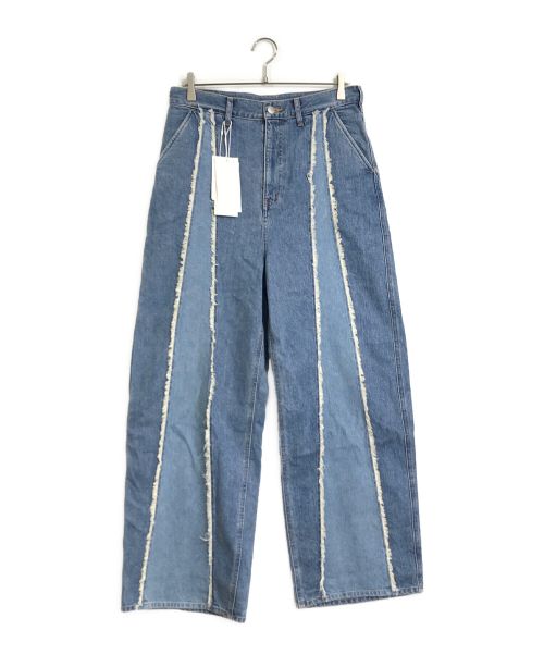 【中古・古着通販】Jieda (ジエダ) フレアデニムパンツ/WITCHING OVER DENIM PANTS タグ付 ブルー  サイズ:2｜ブランド・古着通販 トレファク公式【TREFAC FASHION】スマホサイト