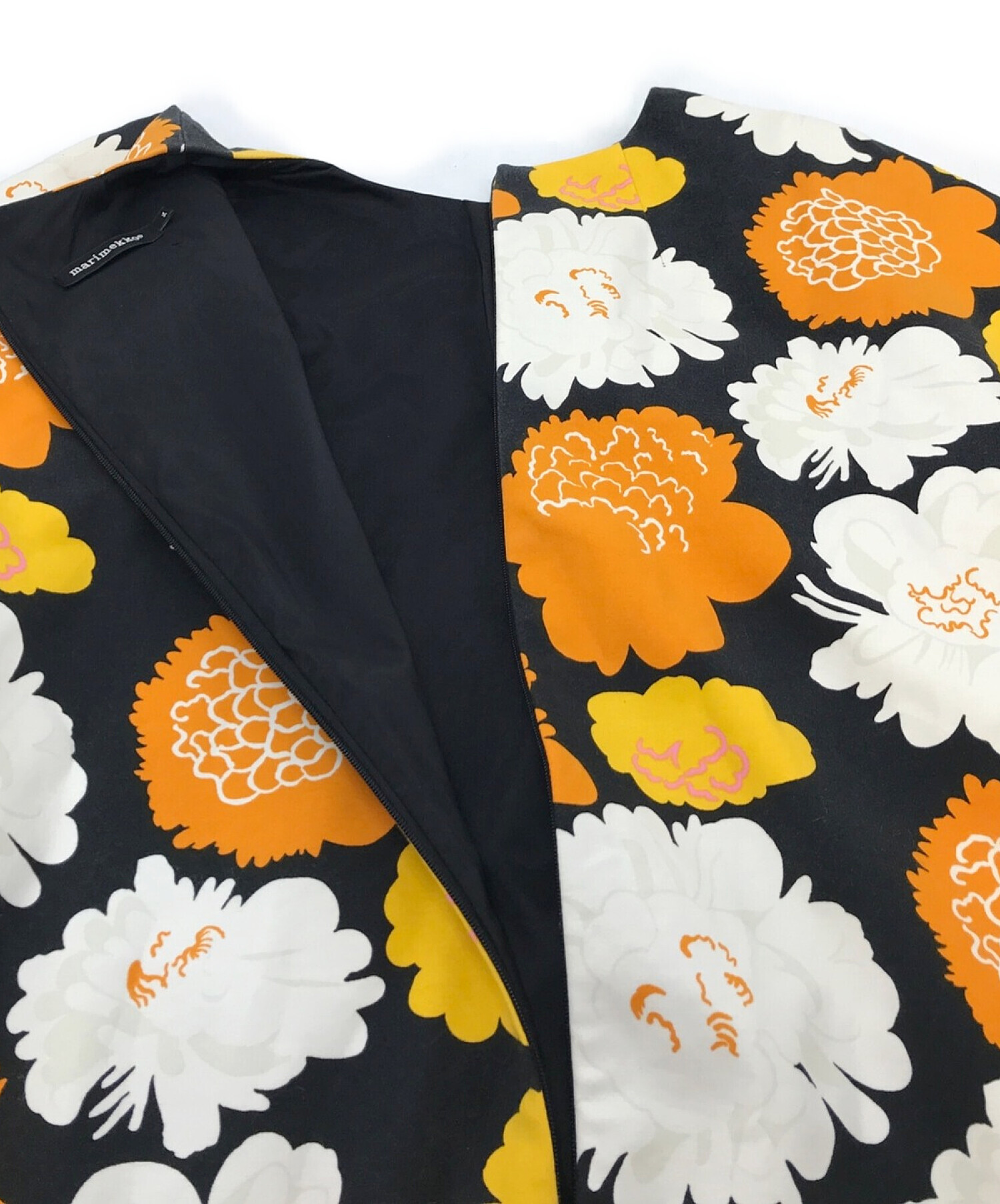 中古・古着通販】marimekko (マリメッコ) ワンピース PIENI PIONI CO/EL VEERKE DRESS ピエニピオ 小さい牡丹  オレンジ サイズ:XS｜ブランド・古着通販 トレファク公式【TREFAC FASHION】スマホサイト