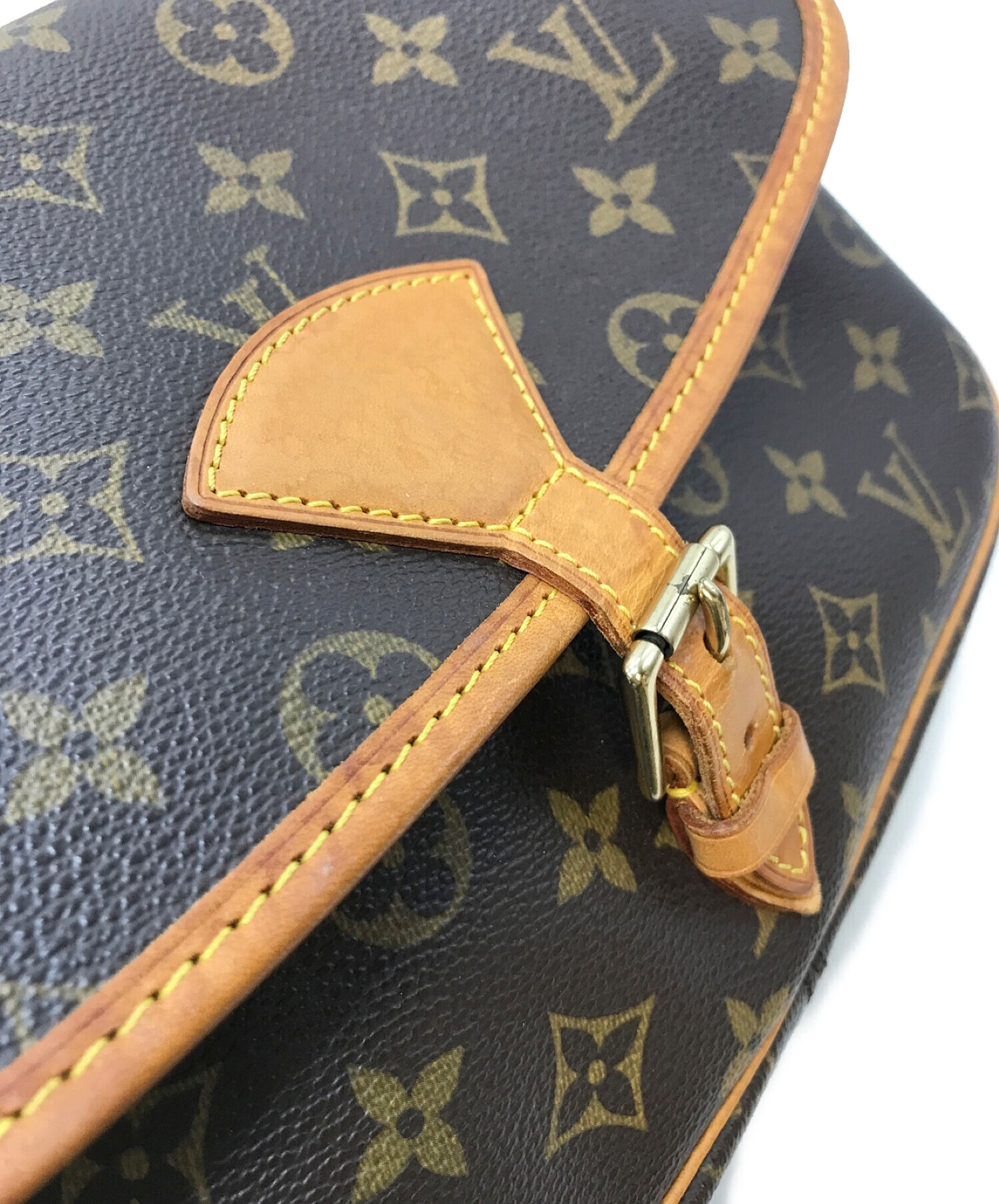 中古・古着通販】LOUIS VUITTON (ルイ ヴィトン) ショルダーバッグ/モノグラム/ソローニュ ブラウン  サイズ:実寸参照｜ブランド・古着通販 トレファク公式【TREFAC FASHION】スマホサイト