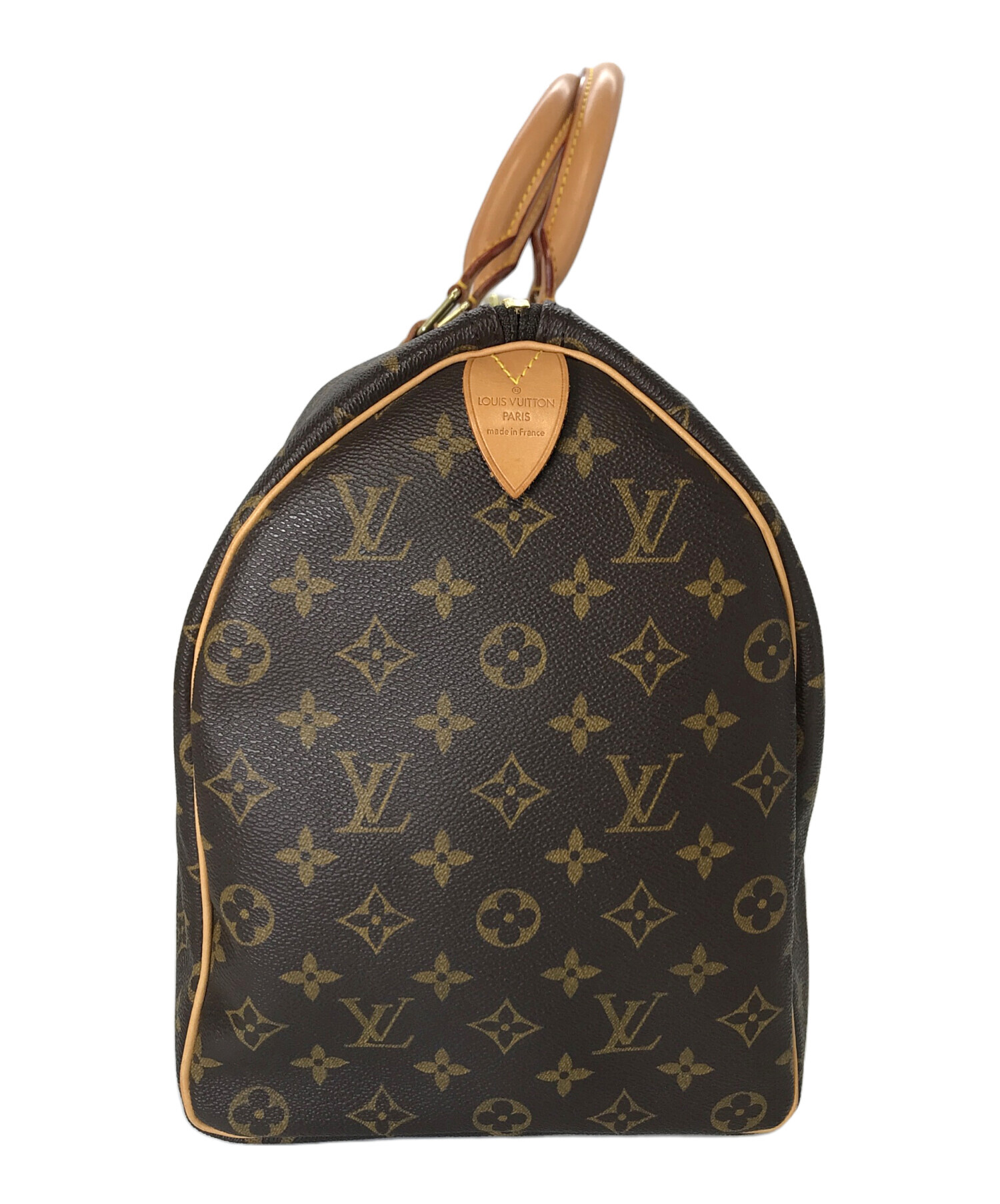 LOUIS VUITTON (ルイ ヴィトン) キーポル45 モノグラム トラベルバッグ ボストンバッグ ベージュ×ブラウン サイズ:45