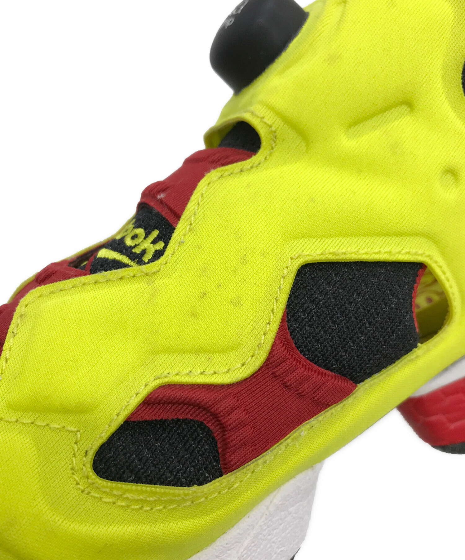 中古・古着通販】REEBOK (リーボック) INSTAPUMP FURY OG CITRON ポンプフューリー シトロン イエロー×レッド  サイズ:26.5cm｜ブランド・古着通販 トレファク公式【TREFAC FASHION】スマホサイト