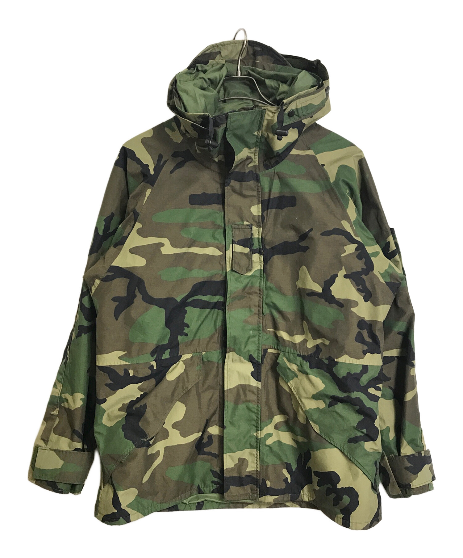 US ARMY (ユーエスアーミー) 【古着】US ARMYカモフラジャケット　GORE-TEX　TENNIER INDUSTRIES 01年　迷彩  カーキ サイズ:M