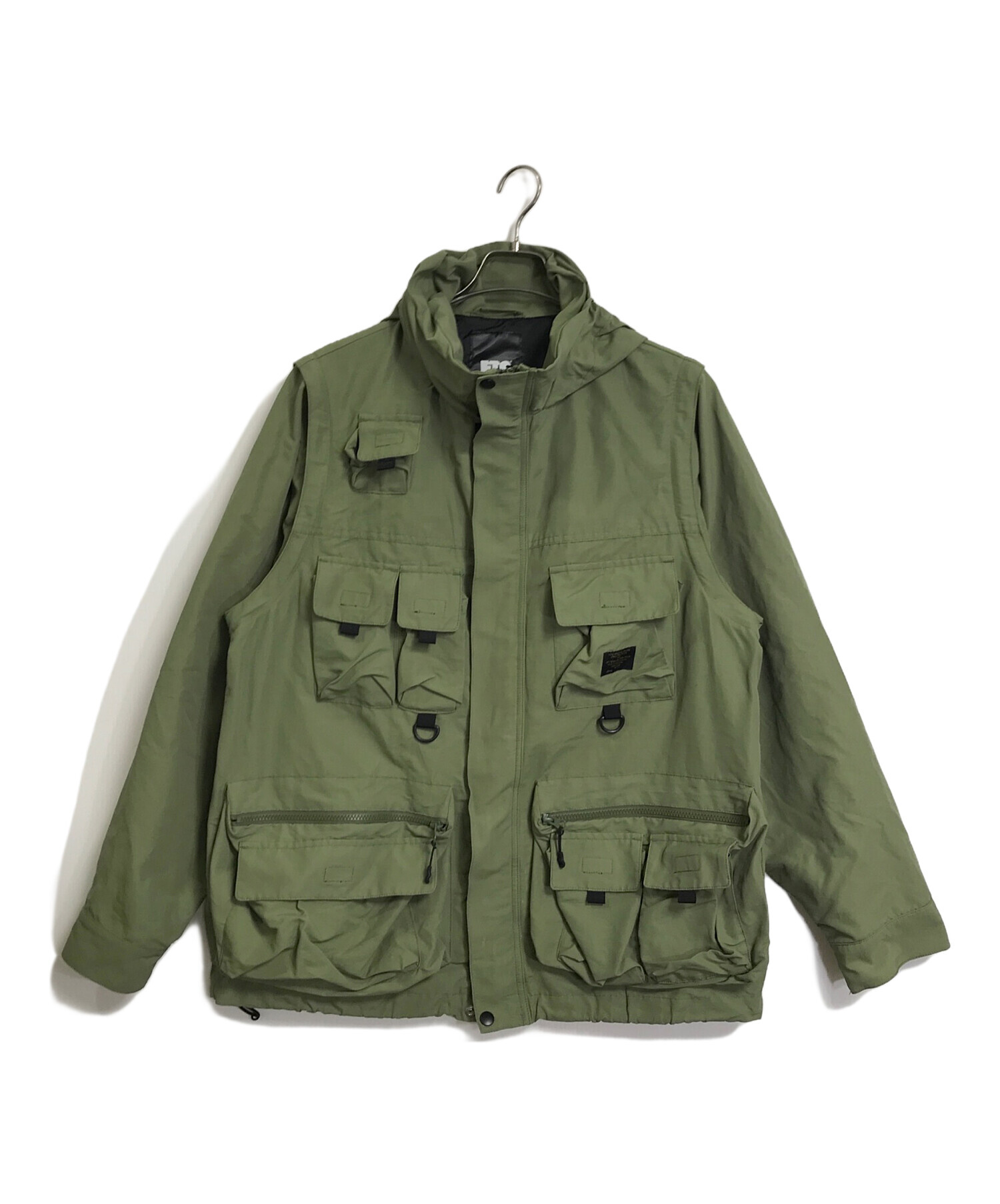 中古・古着通販】FTC (エフティーシー) CONVERTIBLE CARGO JACKET オリーブ サイズ:L｜ブランド・古着通販  トレファク公式【TREFAC FASHION】スマホサイト