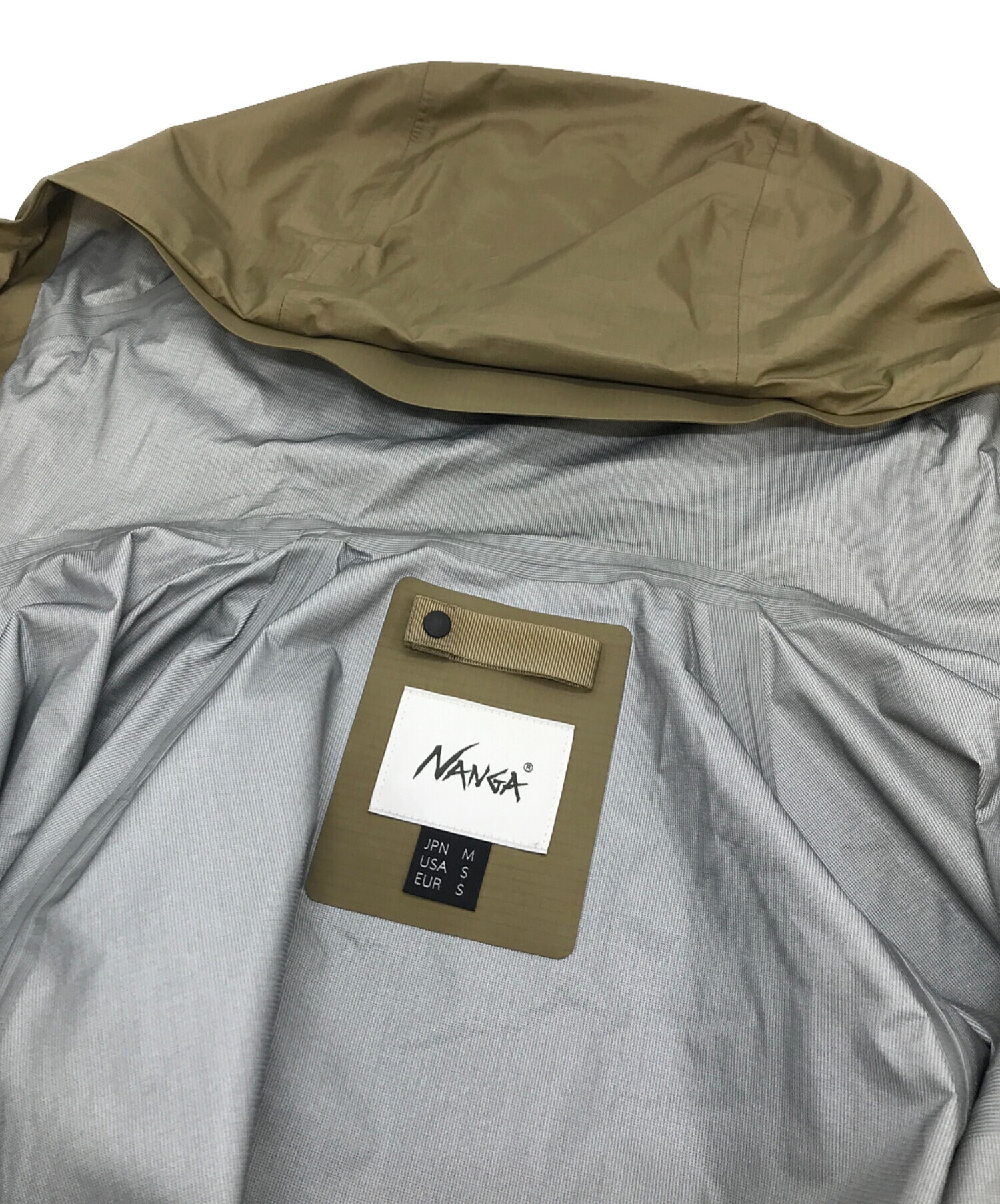 中古・古着通販】NANGA (ナンガ) AURORA 3LAYER FIELD SHELL PARKA オーロラ3レイヤーフィールドシェルパーカー  オリーブ サイズ:M｜ブランド・古着通販 トレファク公式【TREFAC FASHION】スマホサイト