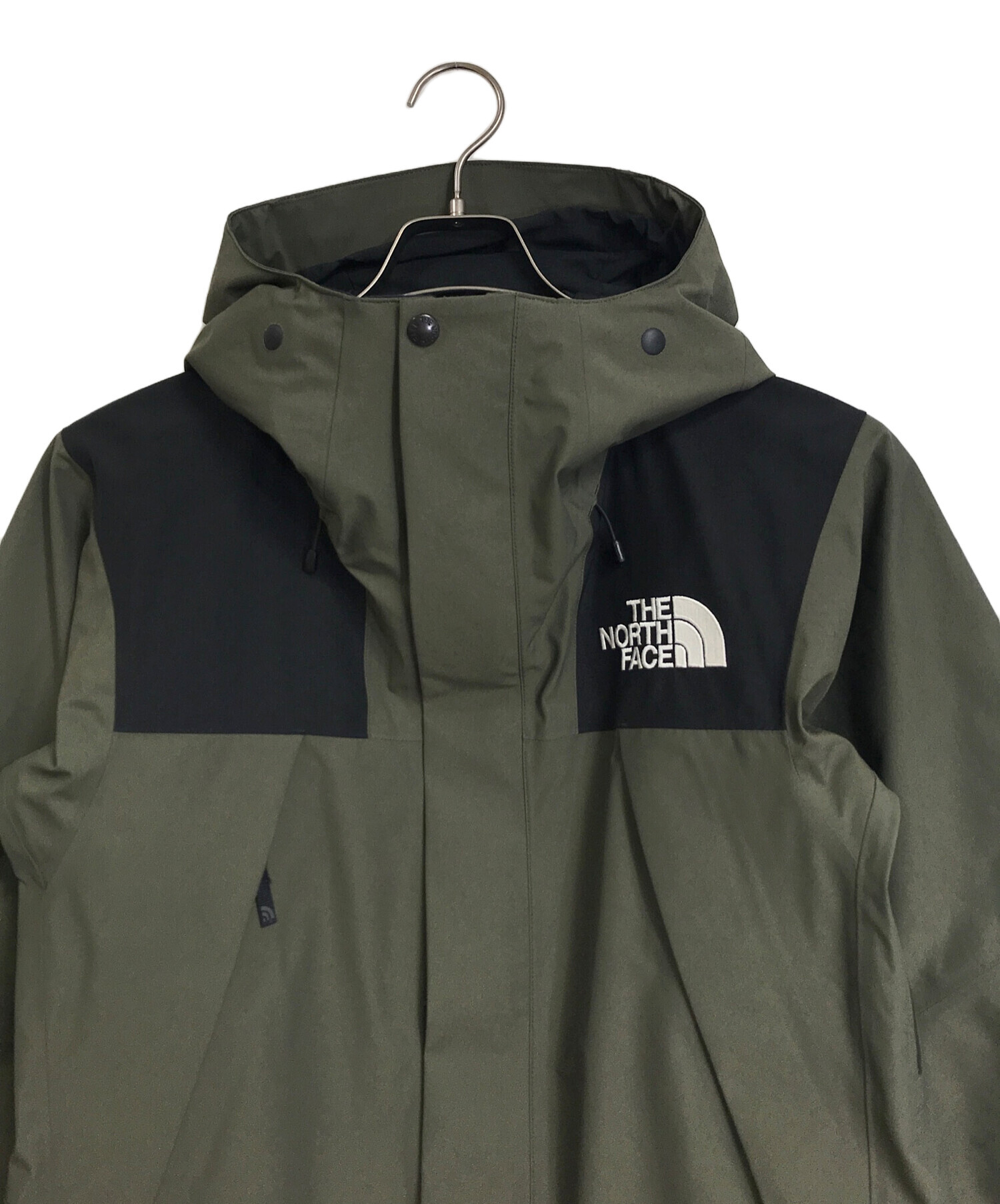 THE NORTH FACE (ザ ノース フェイス) GORETEX MOUNTAIN JACKET マウンテンジャケット オリーブ×ブラック  ニュートープ サイズ:S