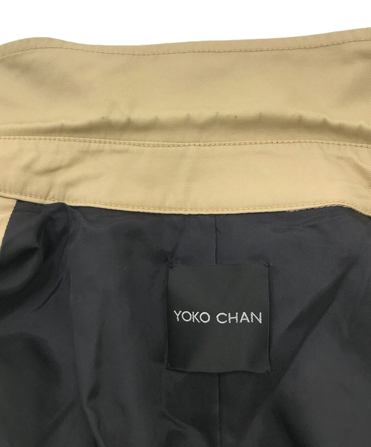 中古・古着通販】YOKO CHAN (ヨーコチャン) トレンチコート ミドル丈コート 日本製 ベージュ サイズ:38｜ブランド・古着通販  トレファク公式【TREFAC FASHION】スマホサイト