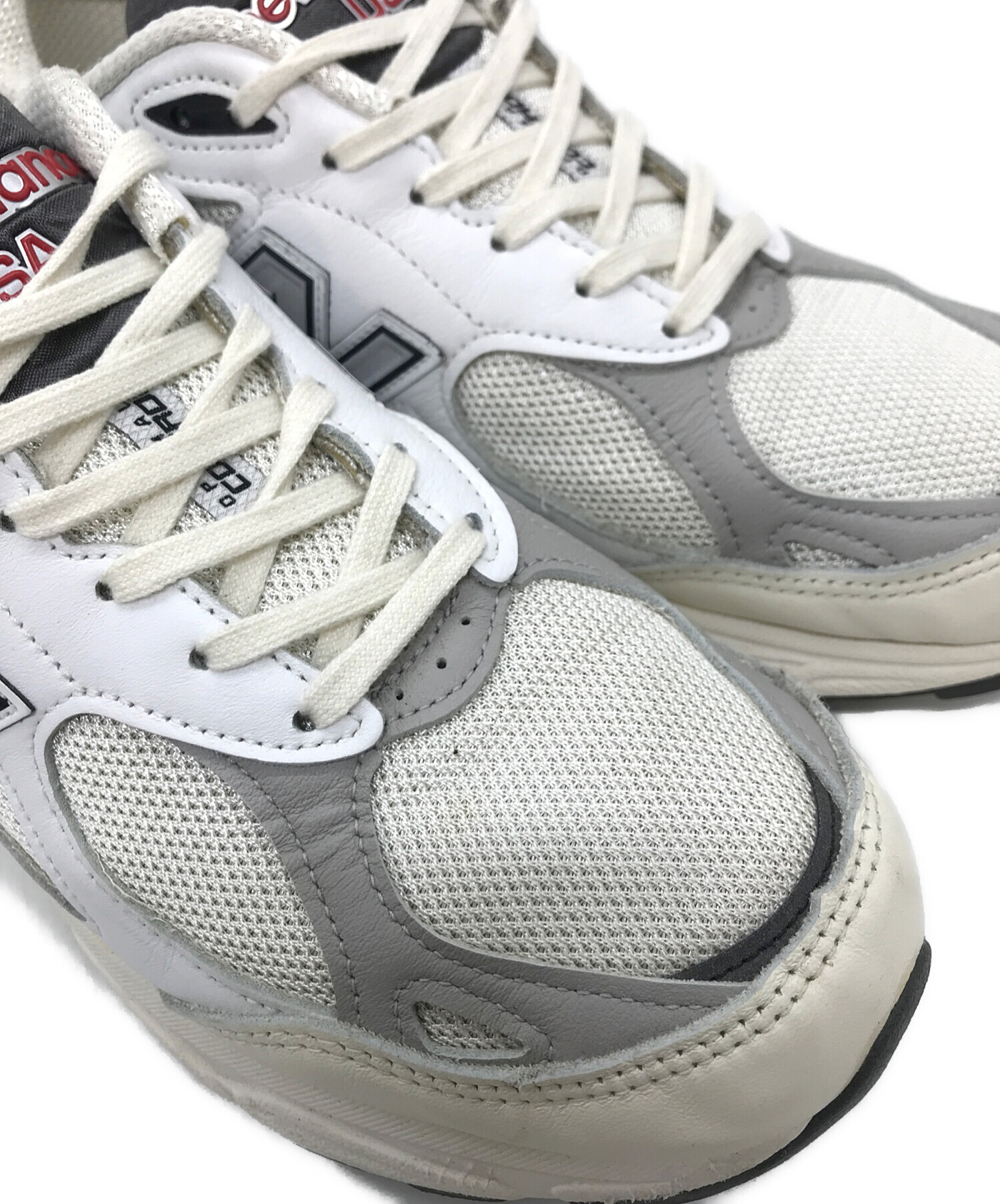 NEW BALANCE (ニューバランス) M990AL3 スニーカー　NEW BALANCE ニューバランス　シーソルトレインクラウド　27cm  箱付 シーソルト レインクラウド サイズ:27cm