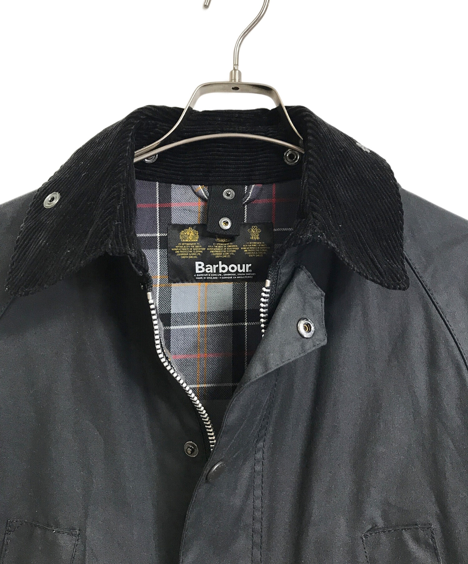 Barbour (バブアー) SL BEDALE OILED JACKET ビデイル　オイルド　ジャケット　英国製　イギリス製 ブラック  サイズ:C36/91CM