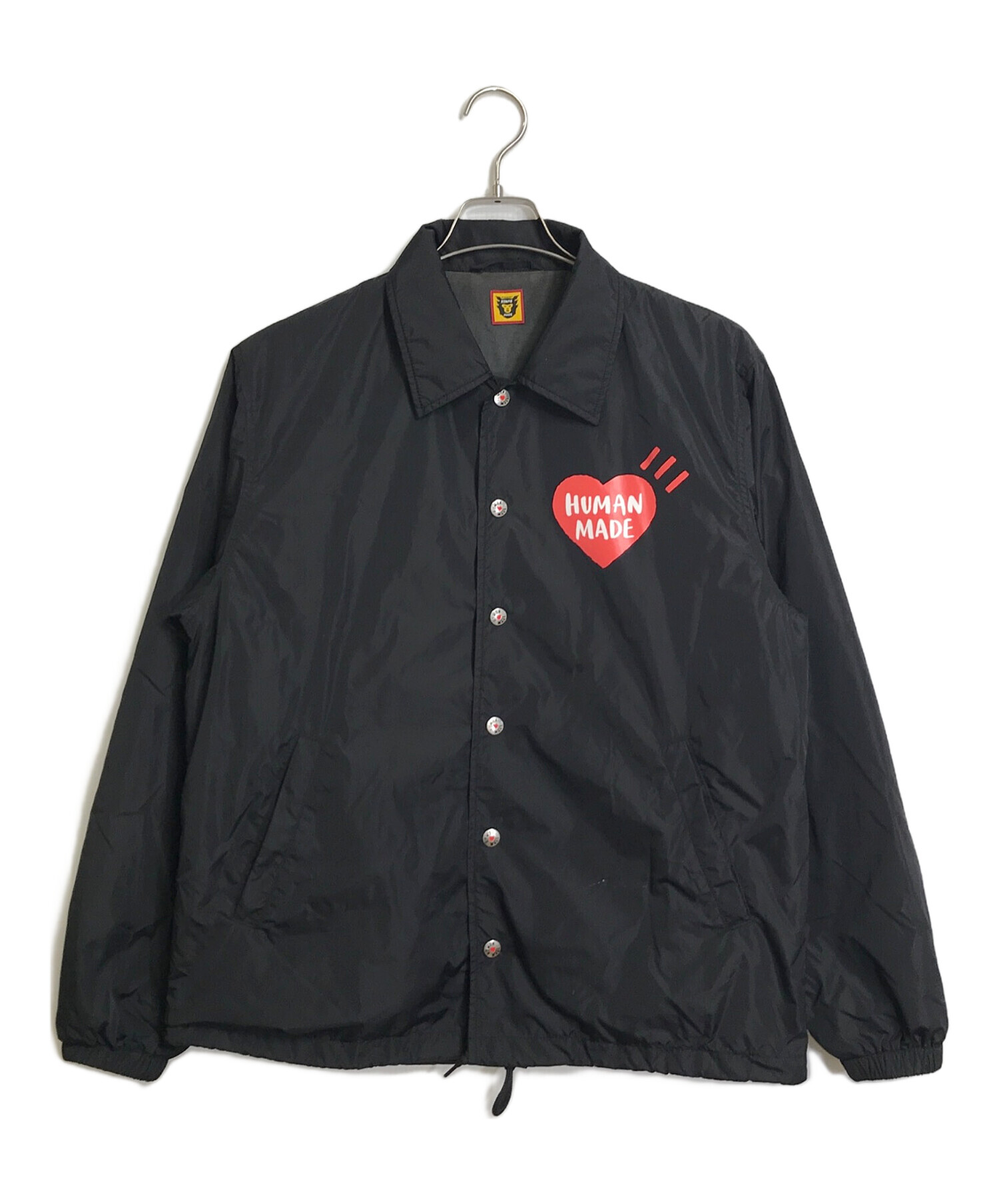 中古・古着通販】HUMAN MADE (ヒューマンメイド) Coach Jacket ブラック サイズ:S｜ブランド・古着通販  トレファク公式【TREFAC FASHION】スマホサイト