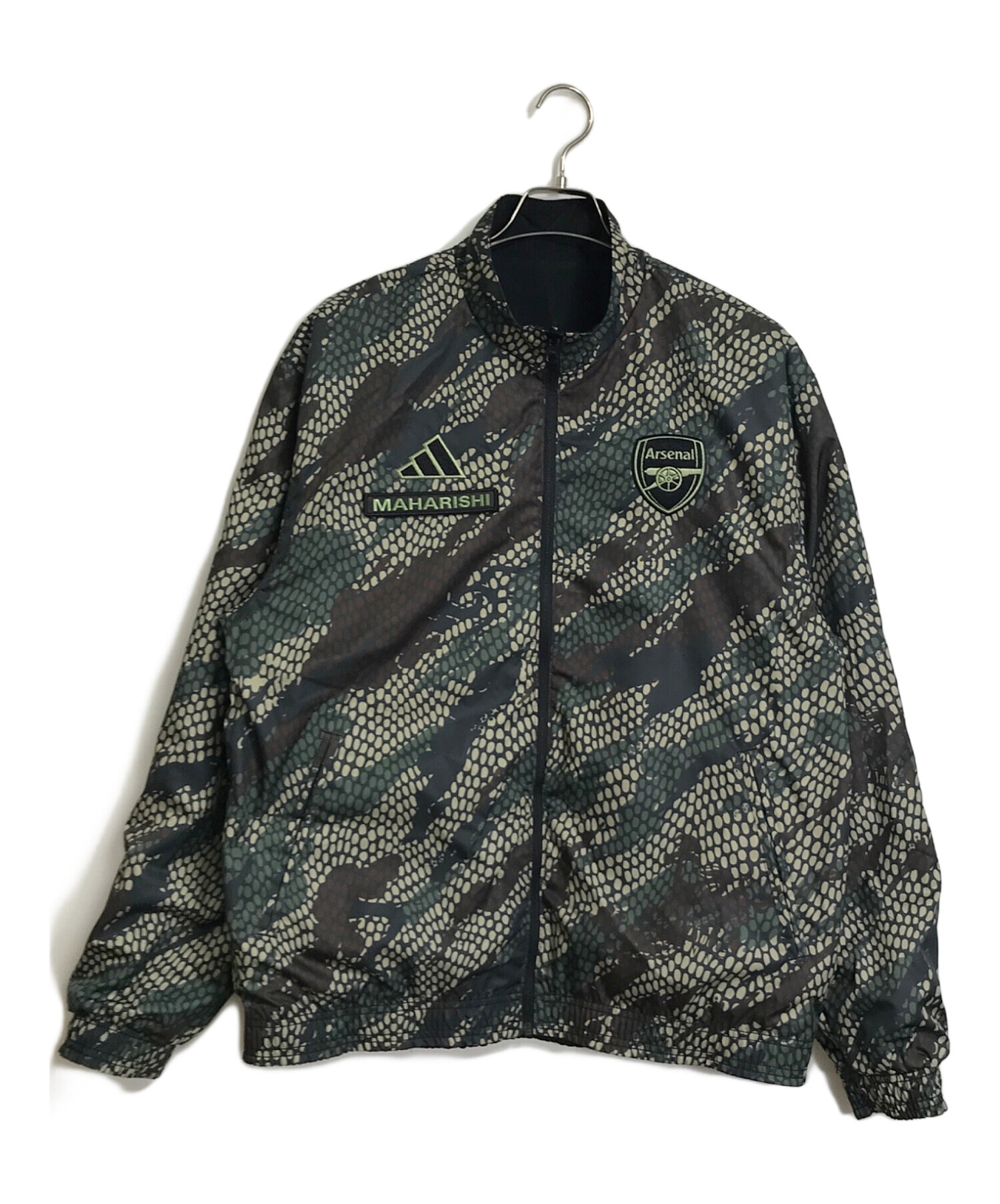 adidas (アディダス) maharishi (マハリシ) リバーシブルジャケット ブラック サイズ:2XL