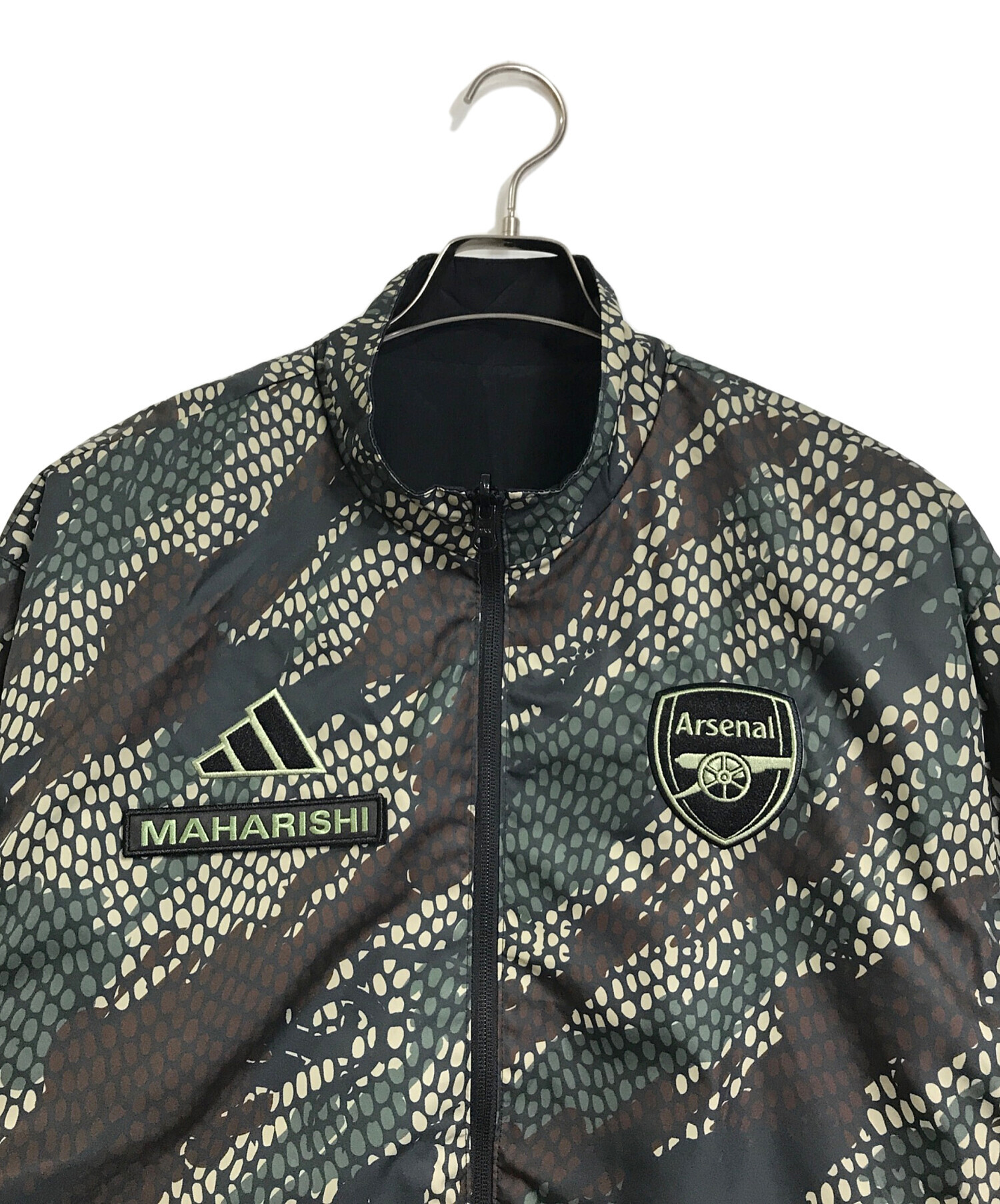 adidas (アディダス) maharishi (マハリシ) リバーシブルジャケット ブラック サイズ:2XL