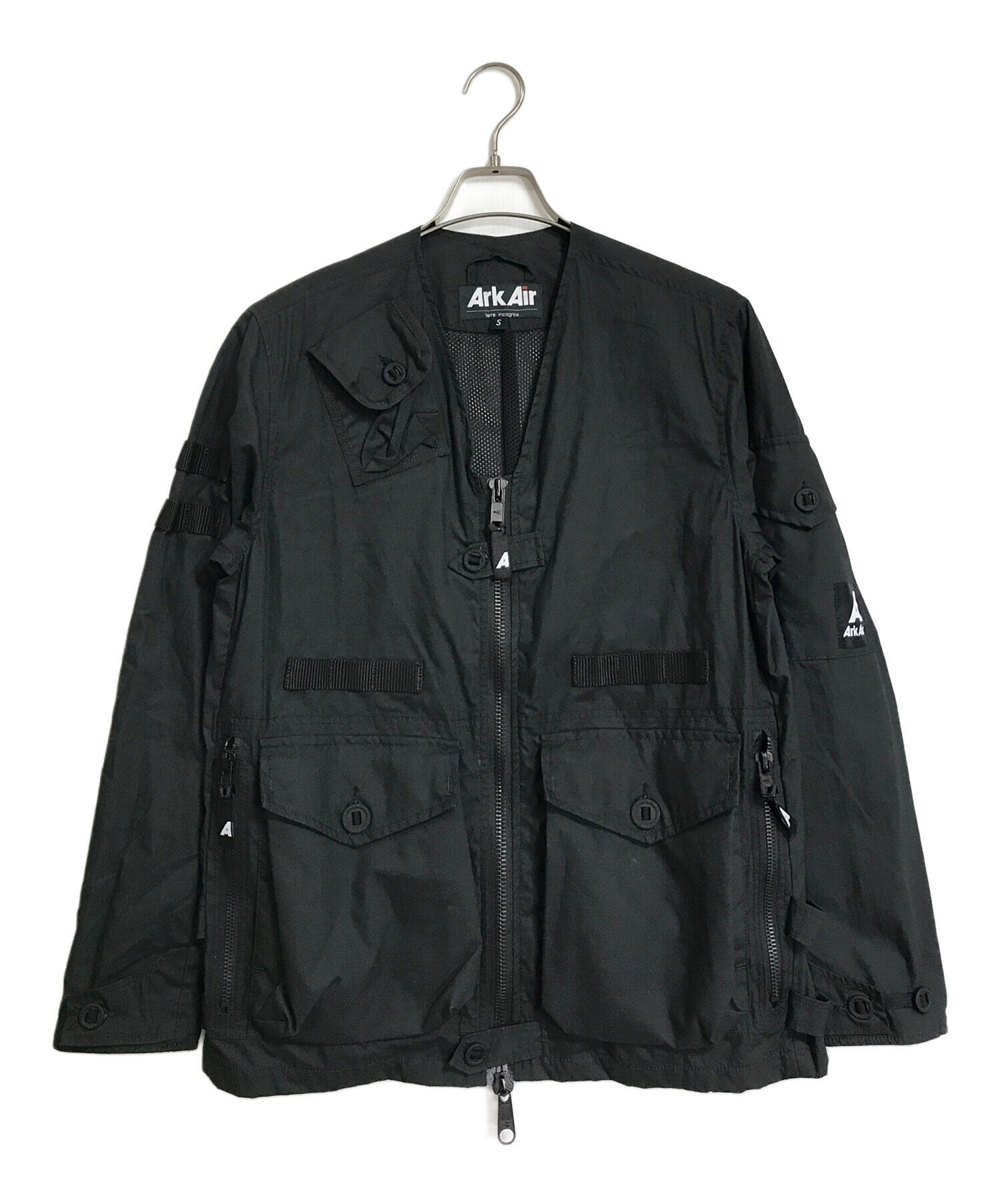 中古・古着通販】ARKAIR (アークエアー) LIGHTWEIGHT TRAFFIC JACKET ライトウエイト トラフィックジャケット 薄手 ジャケット ライトアウター ブラック サイズ:S｜ブランド・古着通販 トレファク公式【TREFAC FASHION】スマホサイト