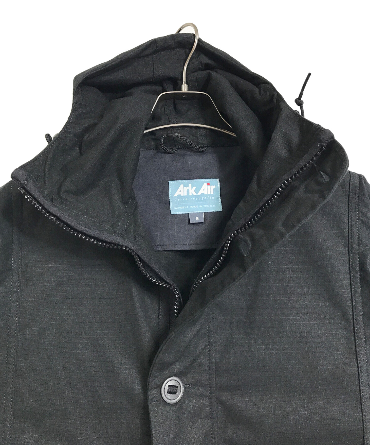 中古・古着通販】ARKAIR (アークエアー) UNLINED SMOCK スモック ミリタリースモック ブラック サイズ:S｜ブランド・古着通販  トレファク公式【TREFAC FASHION】スマホサイト