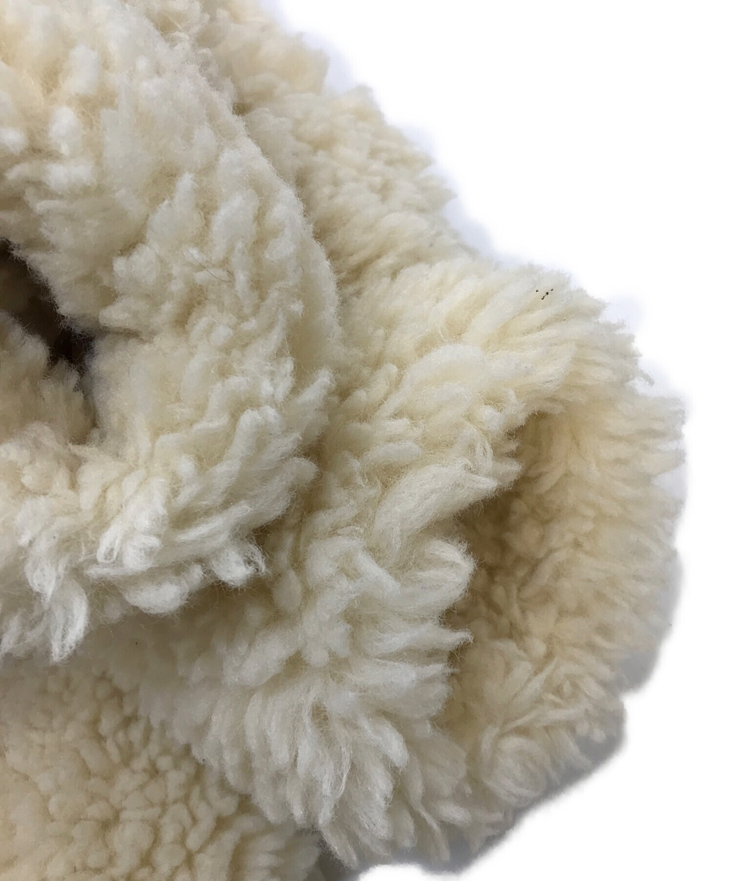 中古・古着通販】epine (エピヌ) sheep mouton coat ボア シープマウンテンコート アイボリー  サイズ:FREE｜ブランド・古着通販 トレファク公式【TREFAC FASHION】スマホサイト