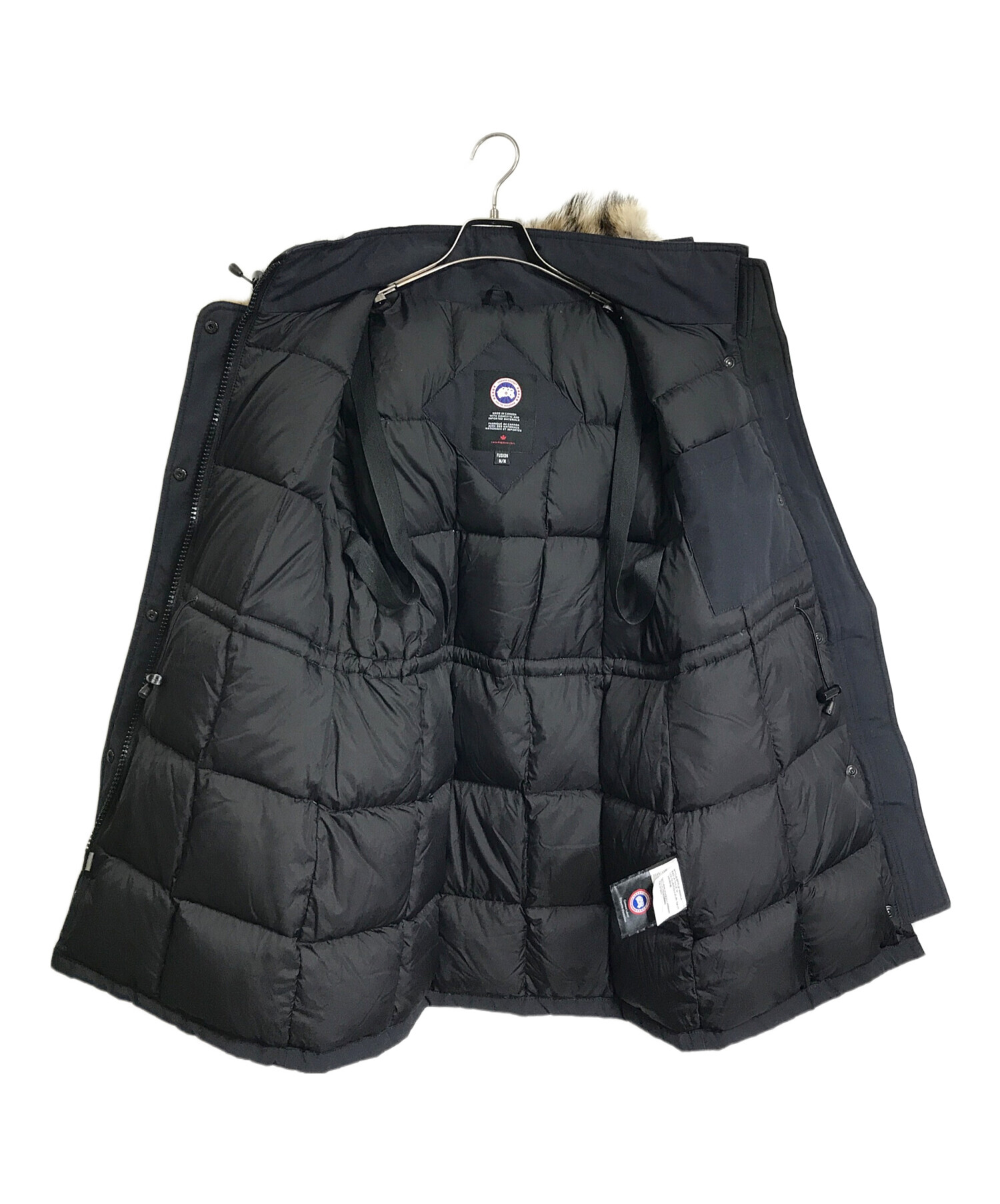 中古・古着通販】CANADA GOOSE (カナダグース) TRILLIUM PARKA ダウンジャケット ダウンコート サザビーリーグ代理店タグ付  ネイビー サイズ:M｜ブランド・古着通販 トレファク公式【TREFAC FASHION】スマホサイト