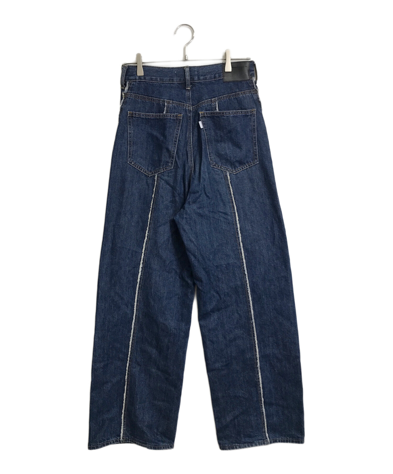 中古・古着通販】Jieda (ジエダ) SWITCHING OVER DENIM PANTS インディゴ サイズ:1｜ブランド・古着通販  トレファク公式【TREFAC FASHION】スマホサイト