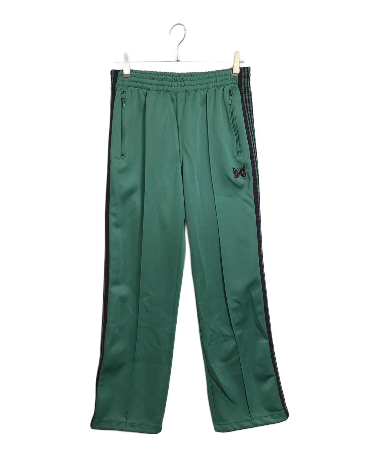 中古・古着通販】Needles (ニードルズ) Track Pant [POLY SMOOTH] トラックパンツ ジャージ グリーン×パープル  サイズ:S｜ブランド・古着通販 トレファク公式【TREFAC FASHION】スマホサイト