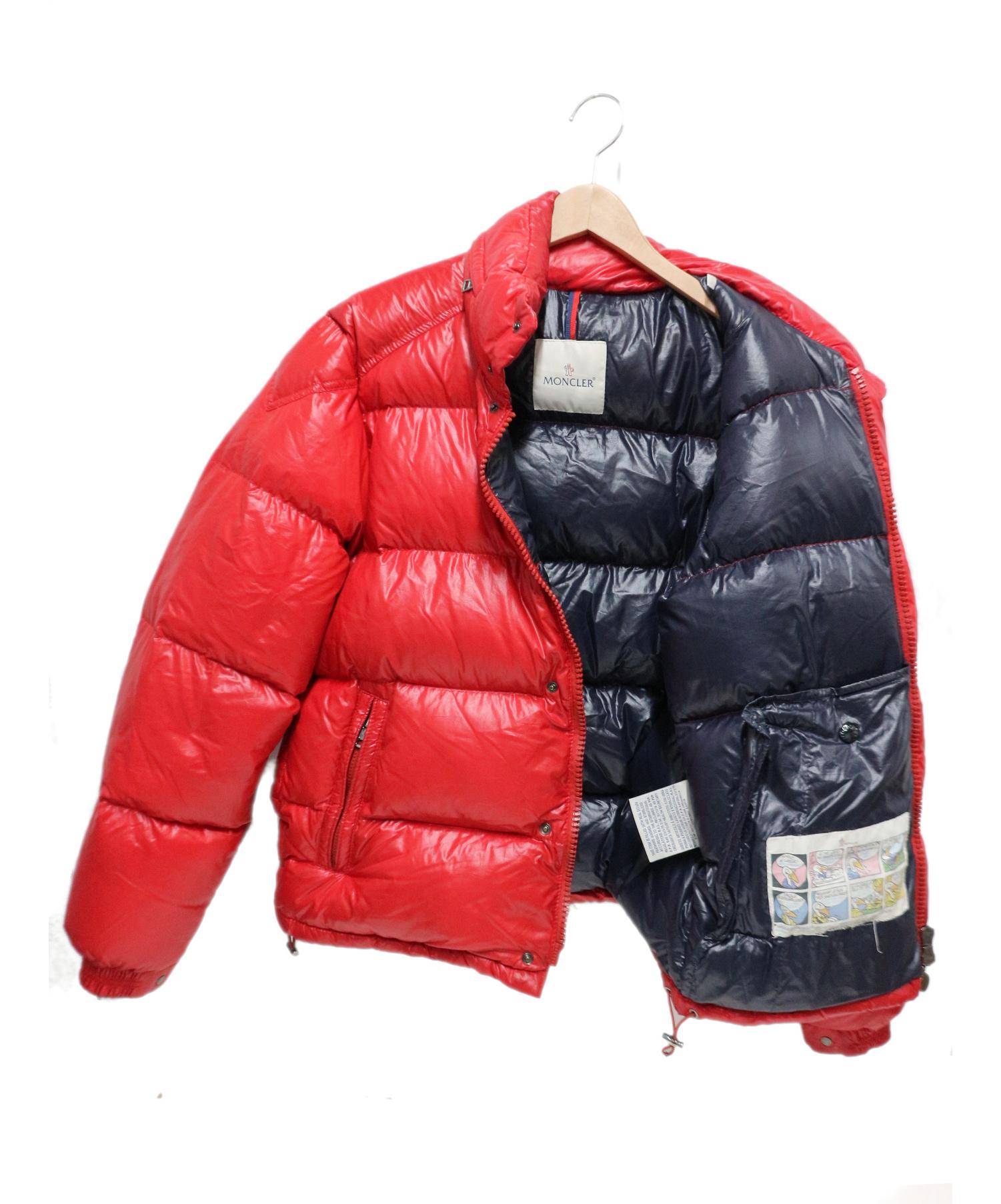 中古・古着通販】MONCLER (モンクレール) エバーダウンジャケット レッド サイズ:2 EVER｜ブランド・古着通販  トレファク公式【TREFAC FASHION】スマホサイト