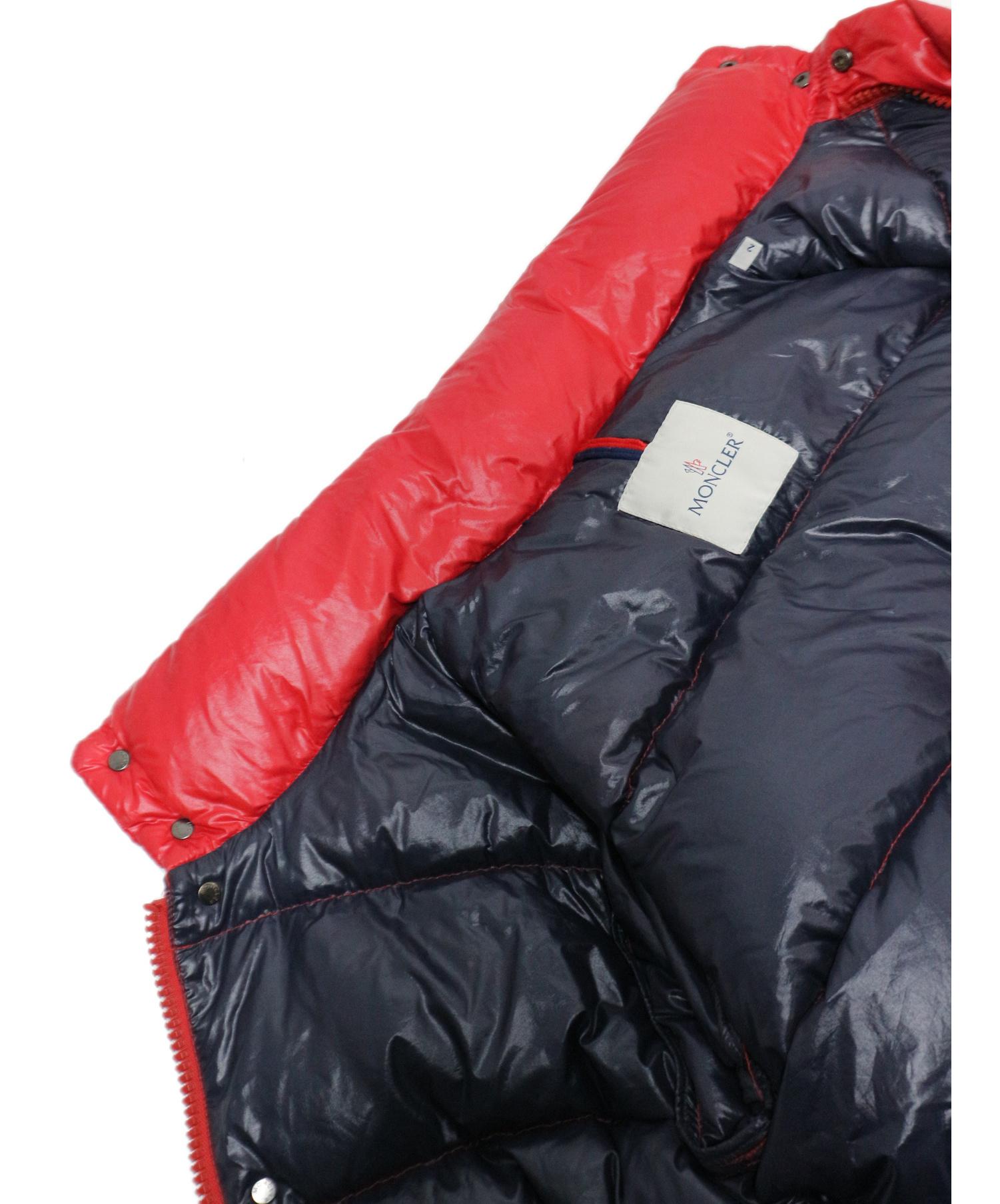 中古・古着通販】MONCLER (モンクレール) エバーダウンジャケット レッド サイズ:2 EVER｜ブランド・古着通販  トレファク公式【TREFAC FASHION】スマホサイト