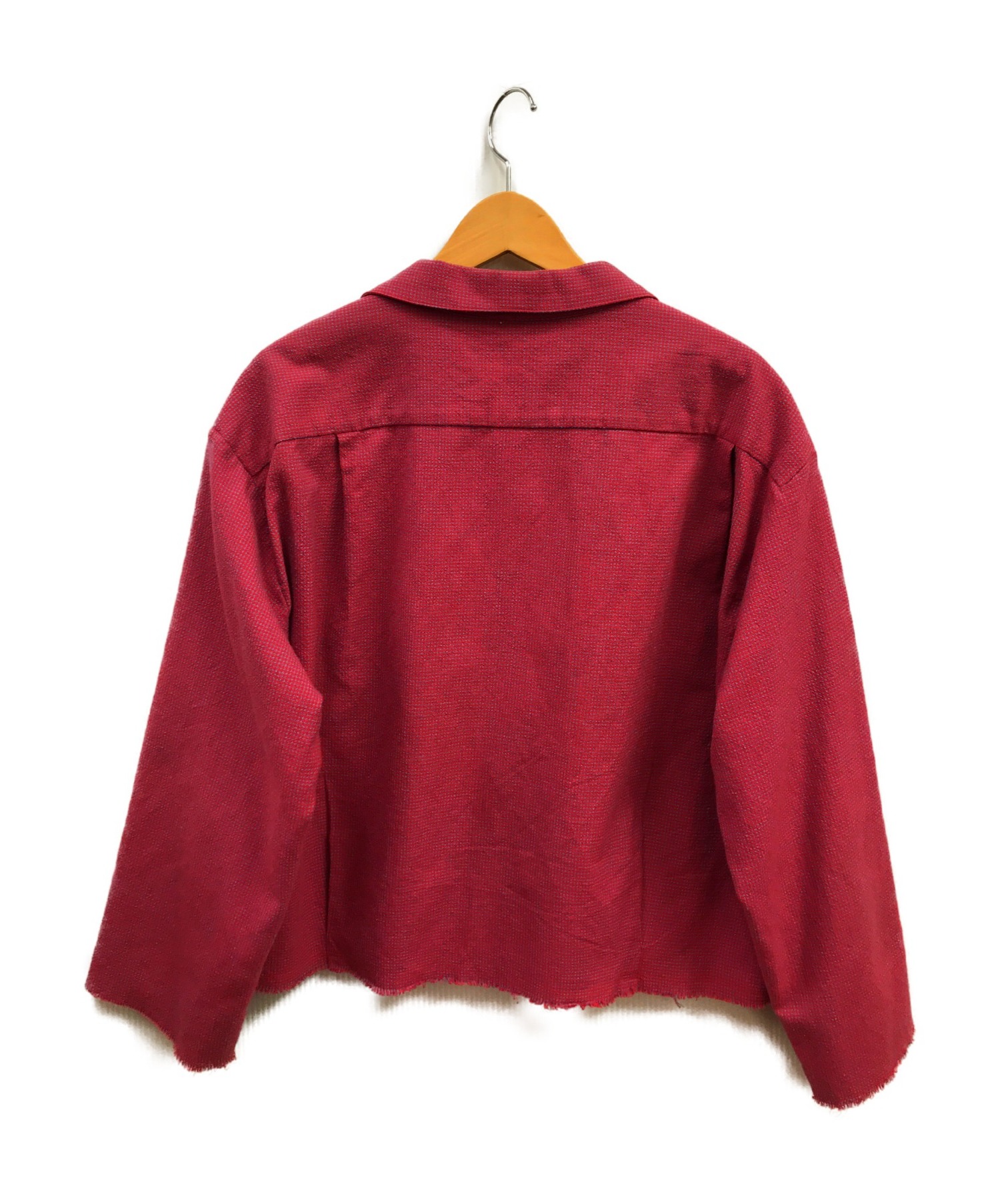URU (ウル) カットオフデザインシャツ ピンク サイズ:2 15FUS05