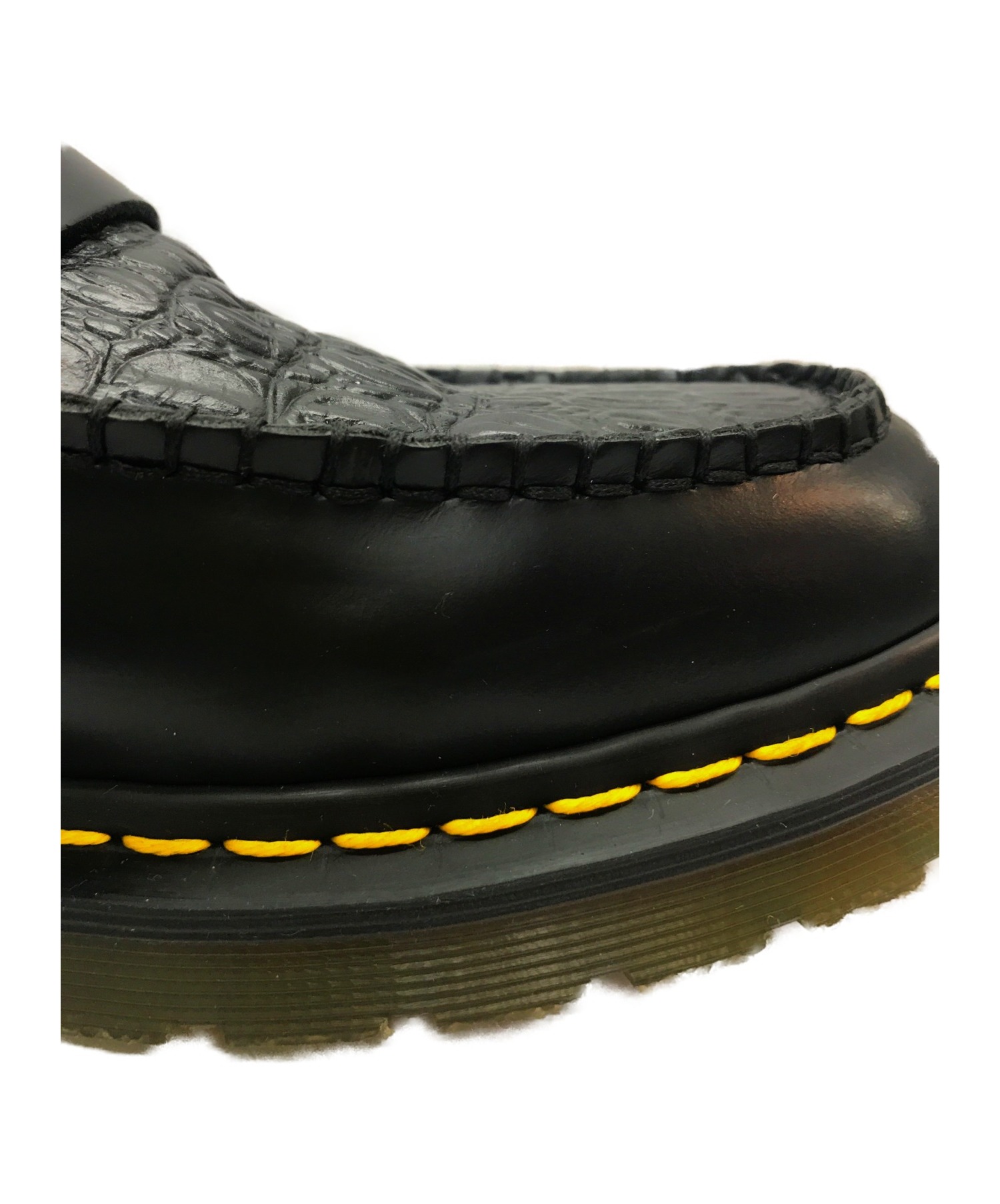 Dr.Martens × Stussy (ドクターマーチン×ステューシ) ペントンローファー ブラック サイズ:9 Penton Loafer  24359