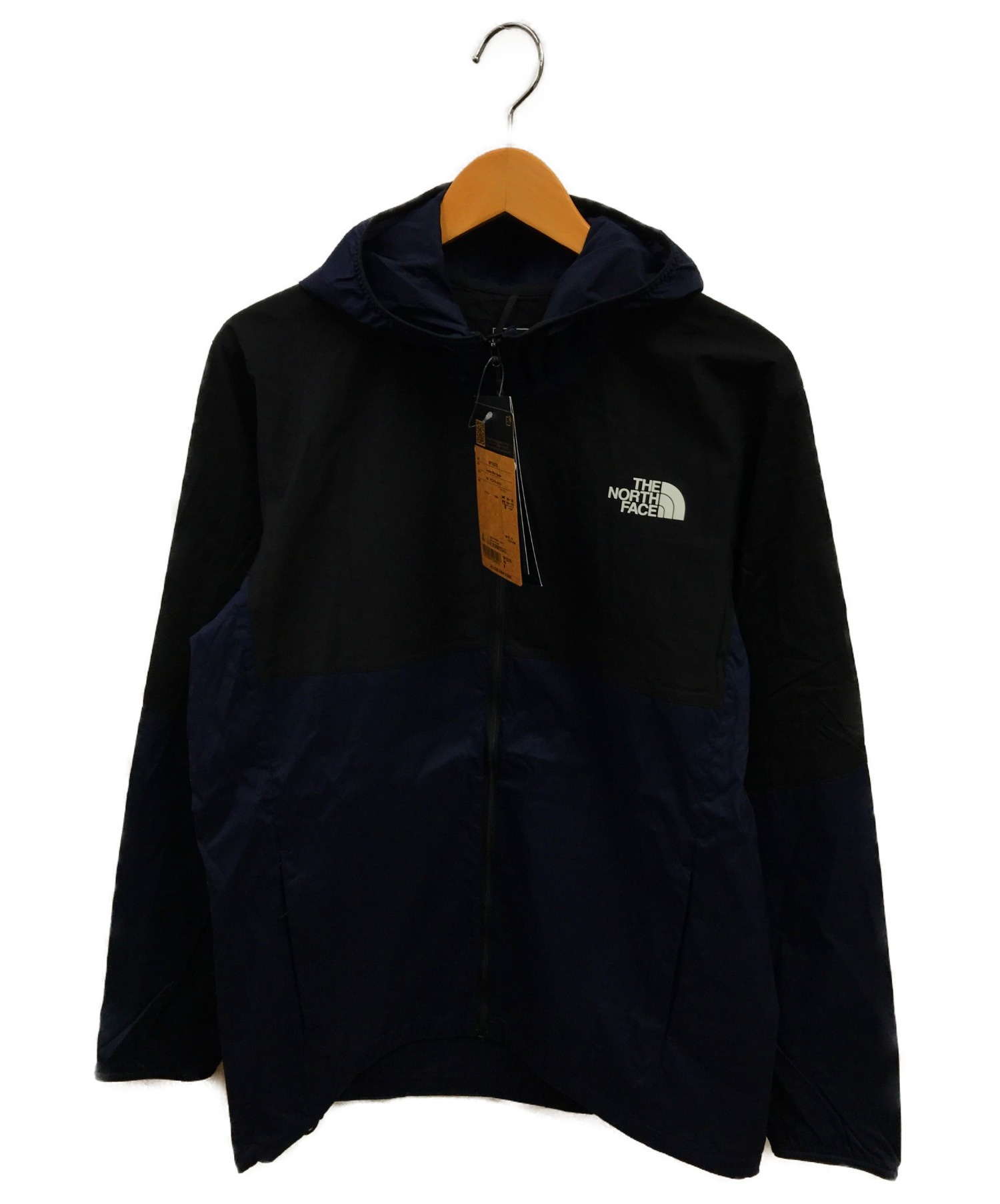 THE NORTH FACE (ザノースフェイス) エニータイムウィンドフーディ ネイビー サイズ:M NP72070