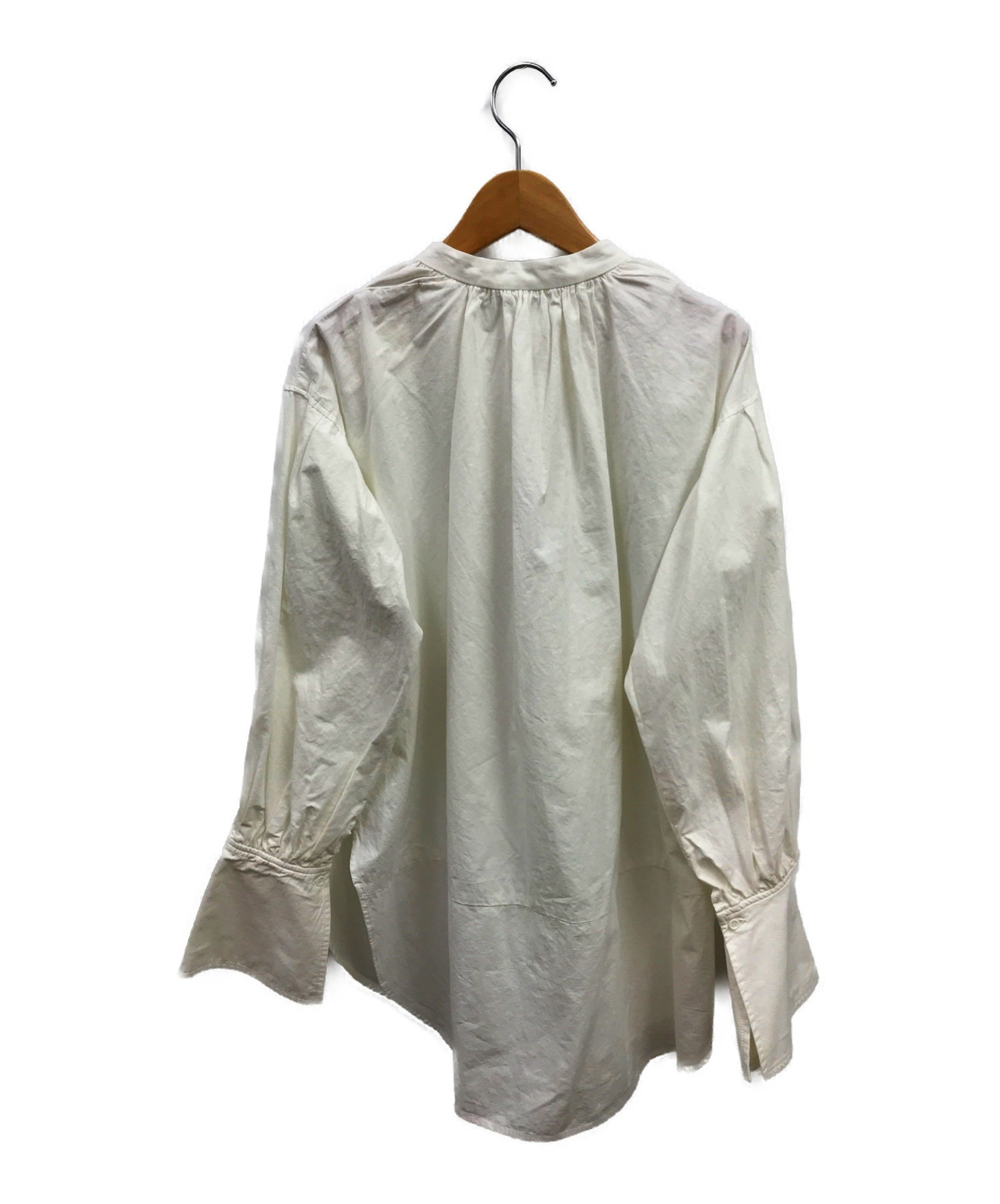 TODAYFUL (トゥデイフル) スタンドヴィンテージシャツ ホワイト サイズ:F 12010407 Standcollar Vintage  Shirts