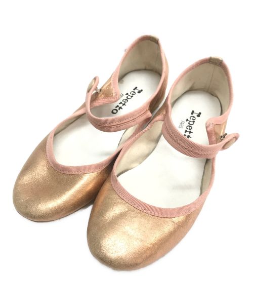 中古・古着通販】repetto (レペット) ストラップバレエパンプス ピンク