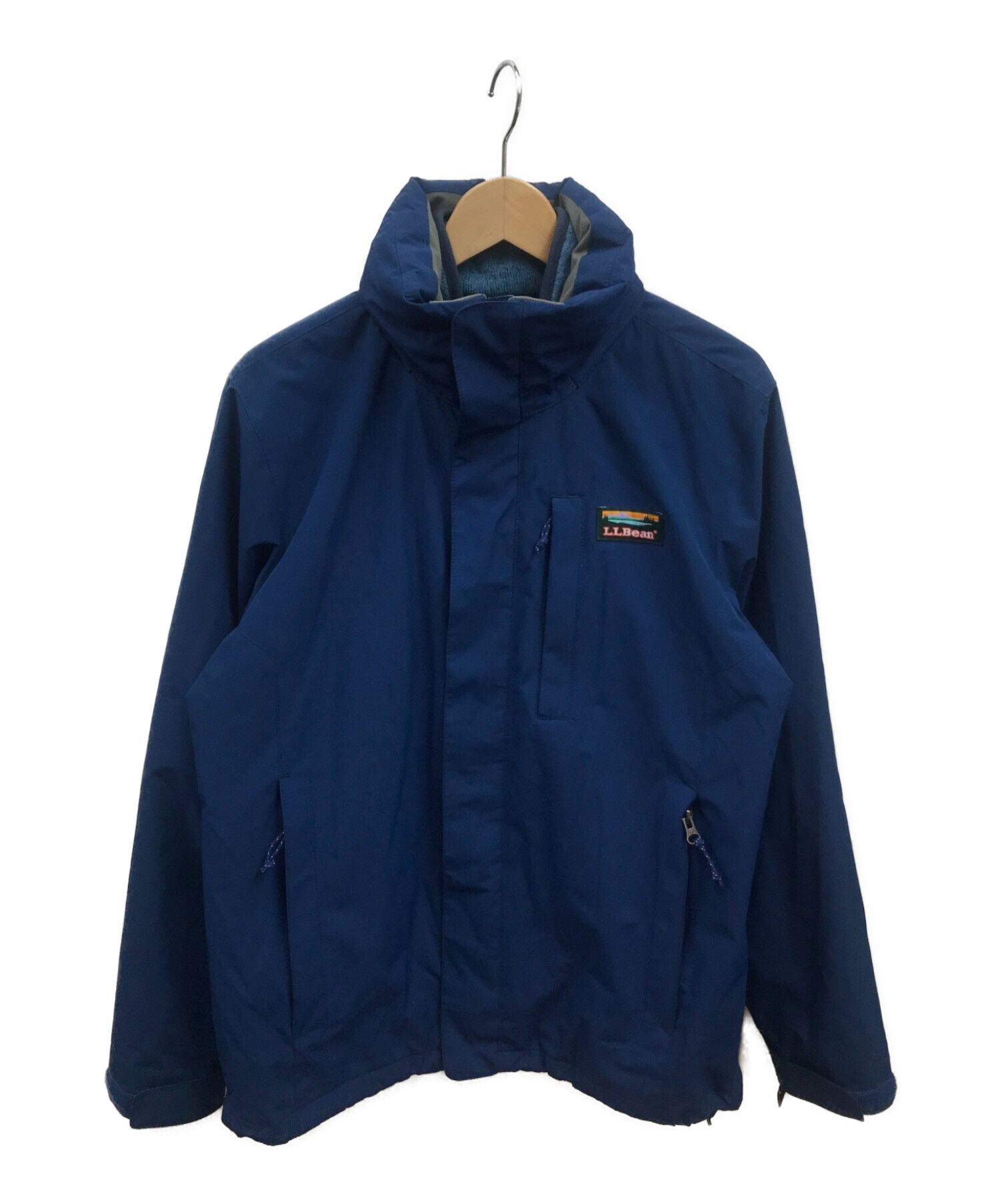 L.L.Bean (エルエルビーン) ［古着］ Fleece 3-in-1 Jacket / フリース3in1ジャケット / マウンテンパーカー  ブルー サイズ:S