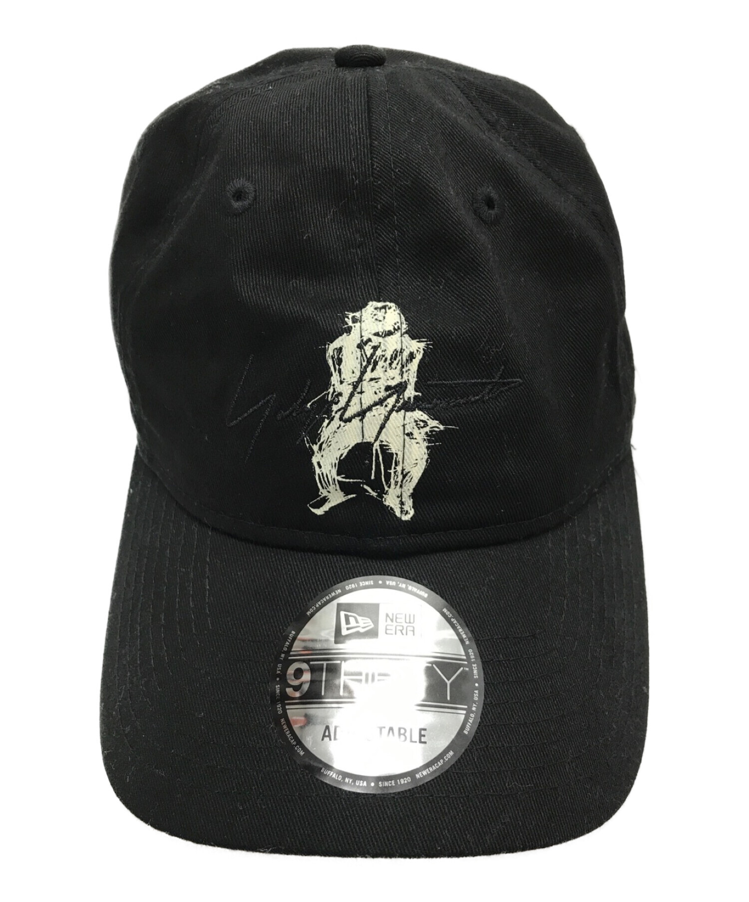 YOHJI YAMAMOTO × NEW ERA (ヨウジヤマモト × ニューエラ) 9THIRTY Cap / コラボキャップ ブラック