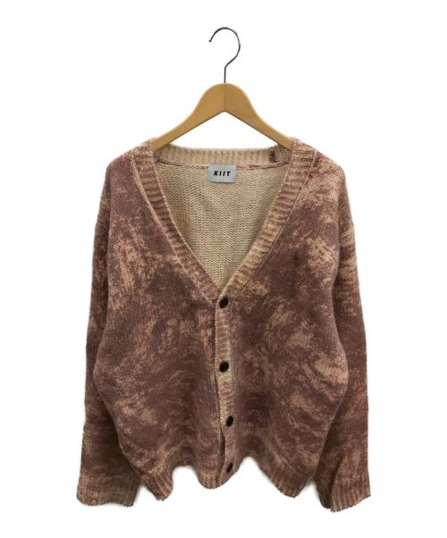 【中古・古着通販】KIIT (キート) KID MOHAIR BLEND PRINT KNIT